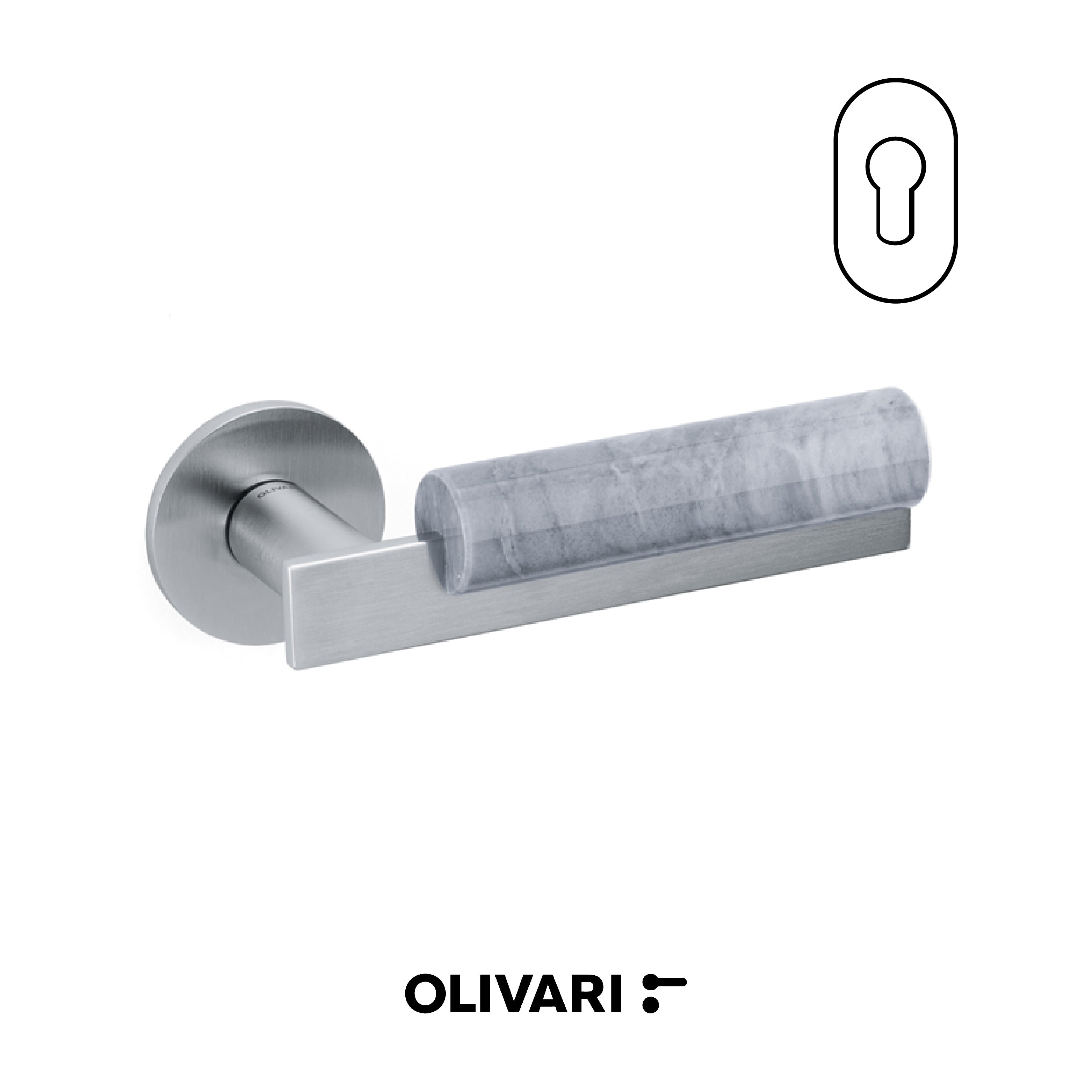 Bau - Olivari Maniglia per porta interna - Imhoff Handles