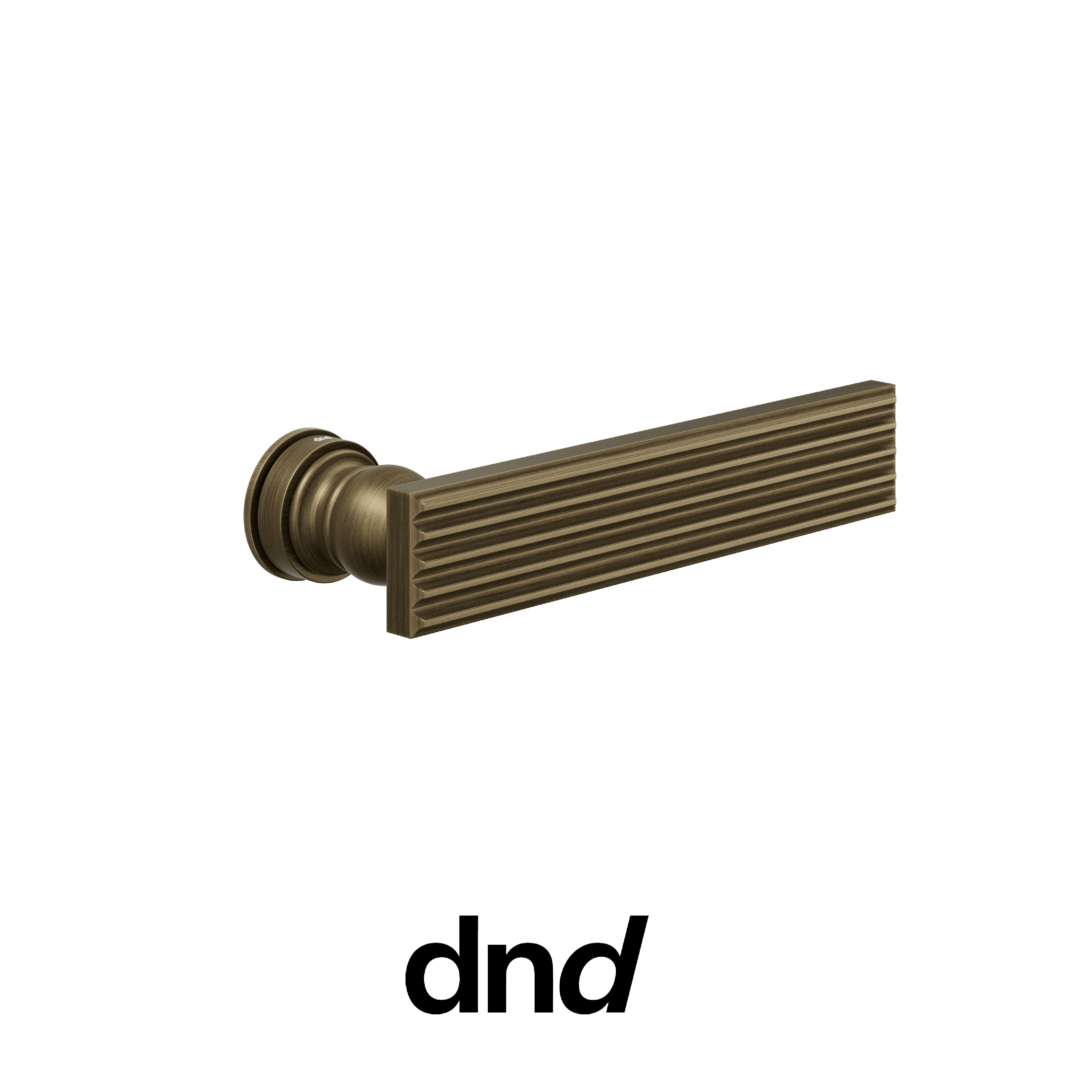 DND Eleonora - Maniglia per porta interna - OGH - Bronzo satinato opaco / Unico tonda Ø 30 - 2 mm / No