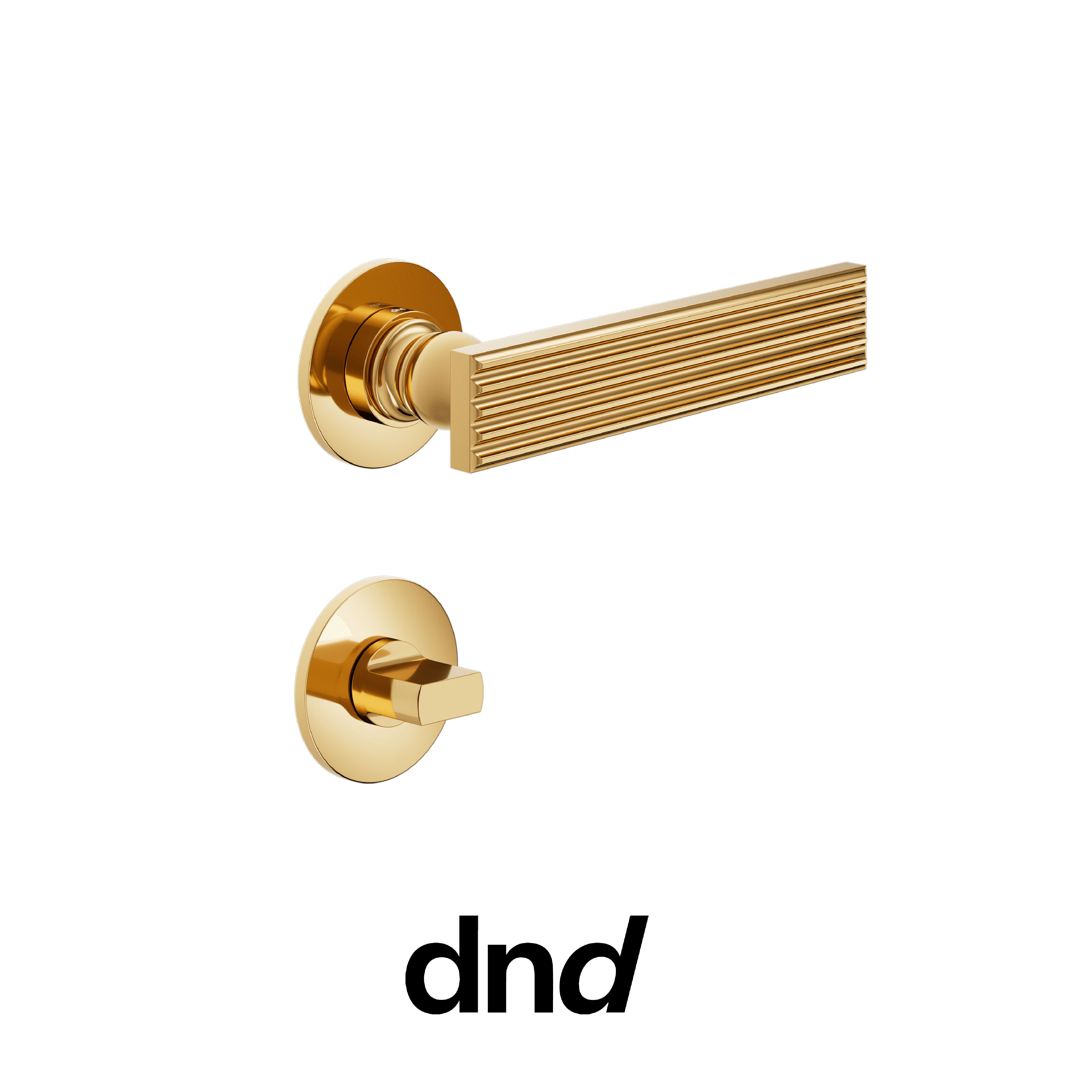 DND Eleonora - Maniglia per porta interna - OGH - Bronzo satinato opaco / Lucrezia / No