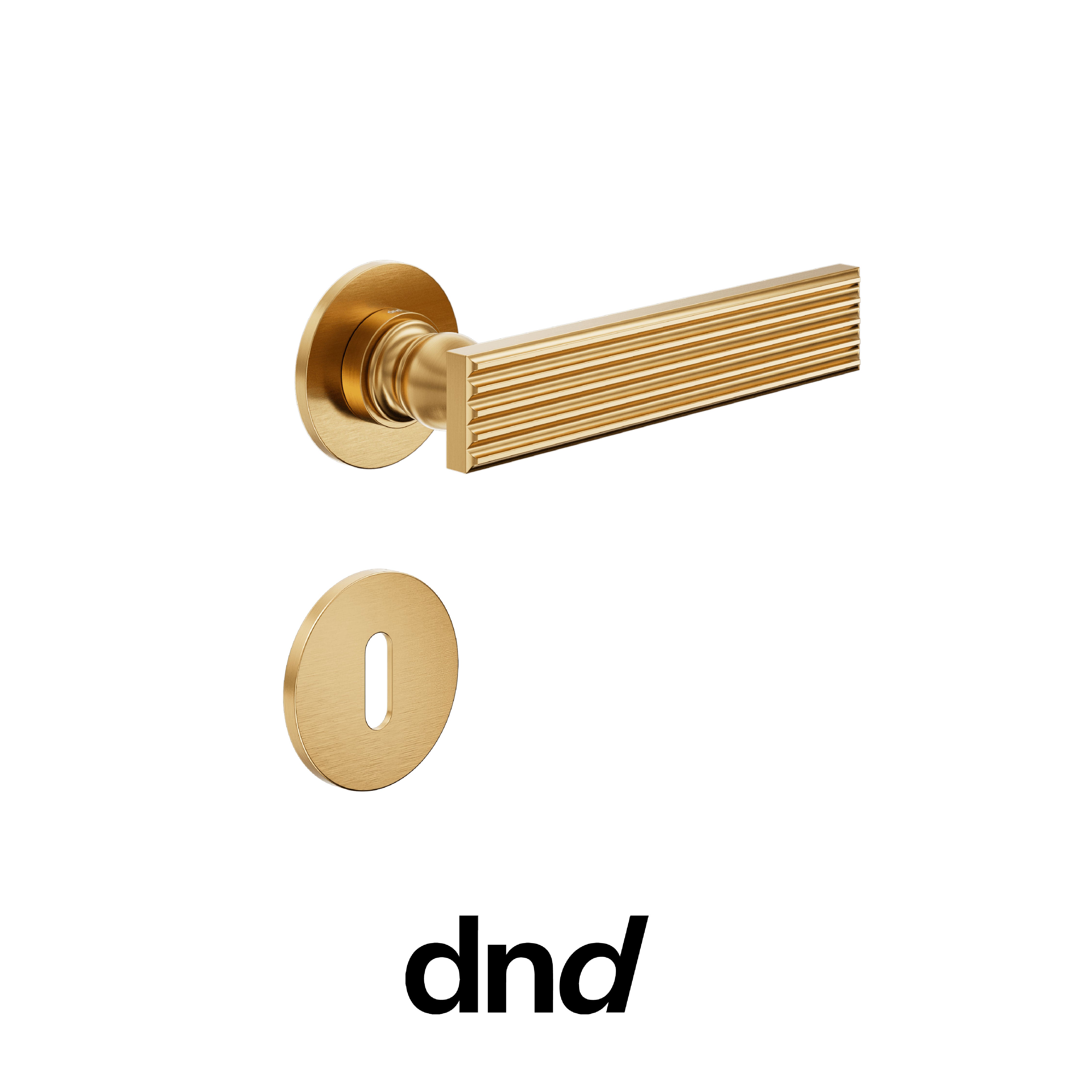 DND Eleonora - Maniglia per porta interna - OGH - Bronzo satinato opaco / Lucrezia / No