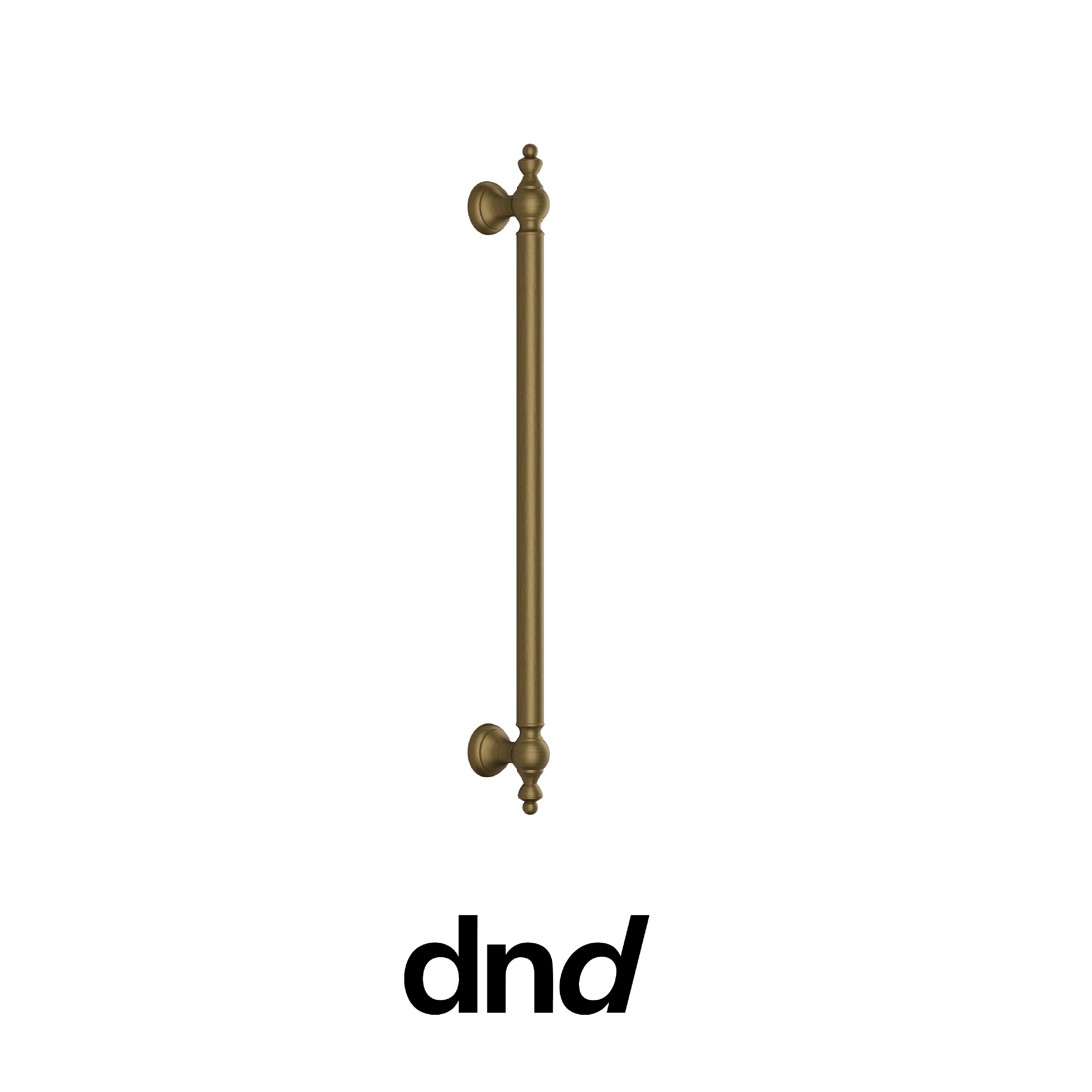 DND Domus - Maniglioni per porte e portoni - OGH - Bronzo satinato opaco / Maniglione Domus 500 mm