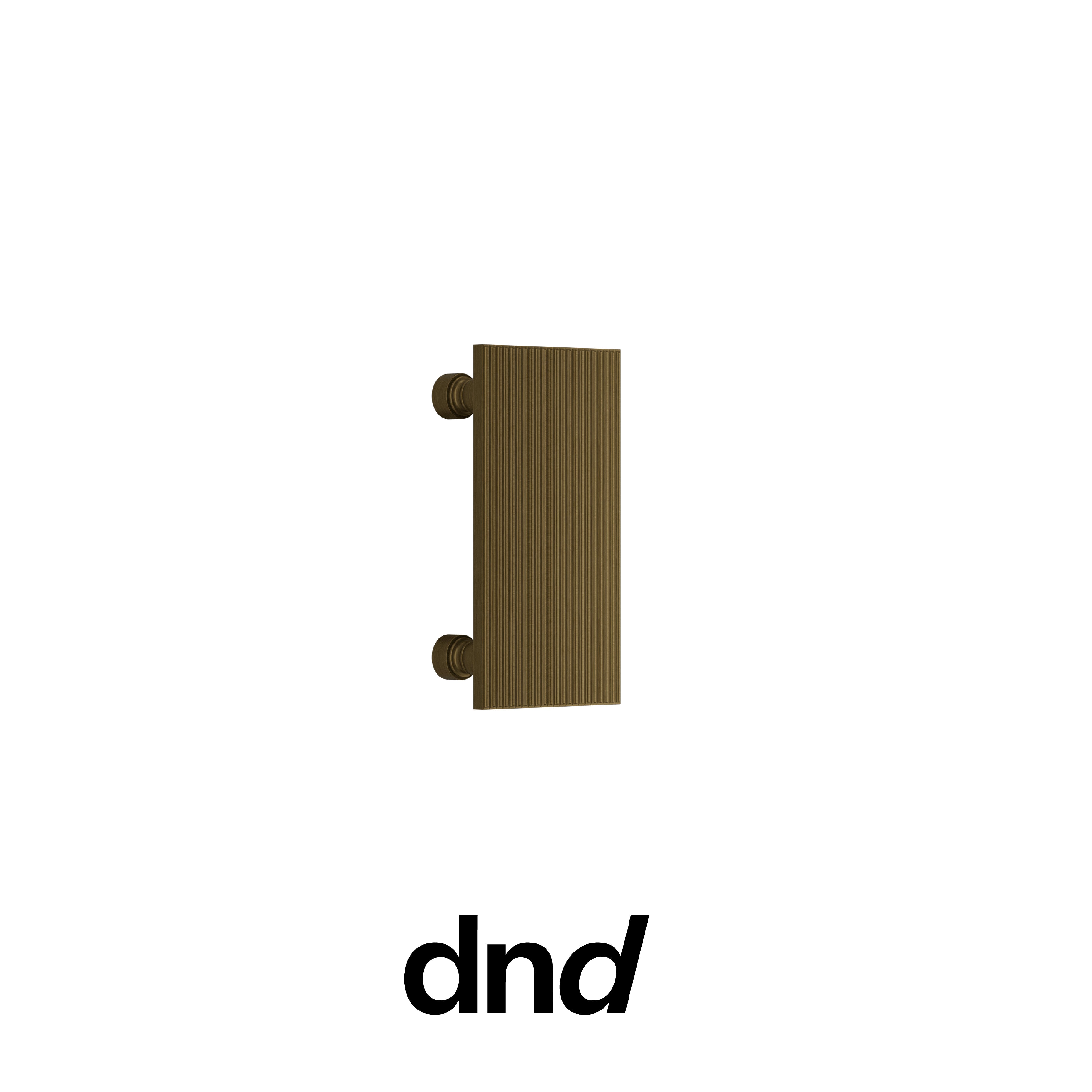 DND Eleonora - Maniglioni per porte e portoni - OGH - Bronzo satinato opaco / Maniglione Eleonora 220 mm