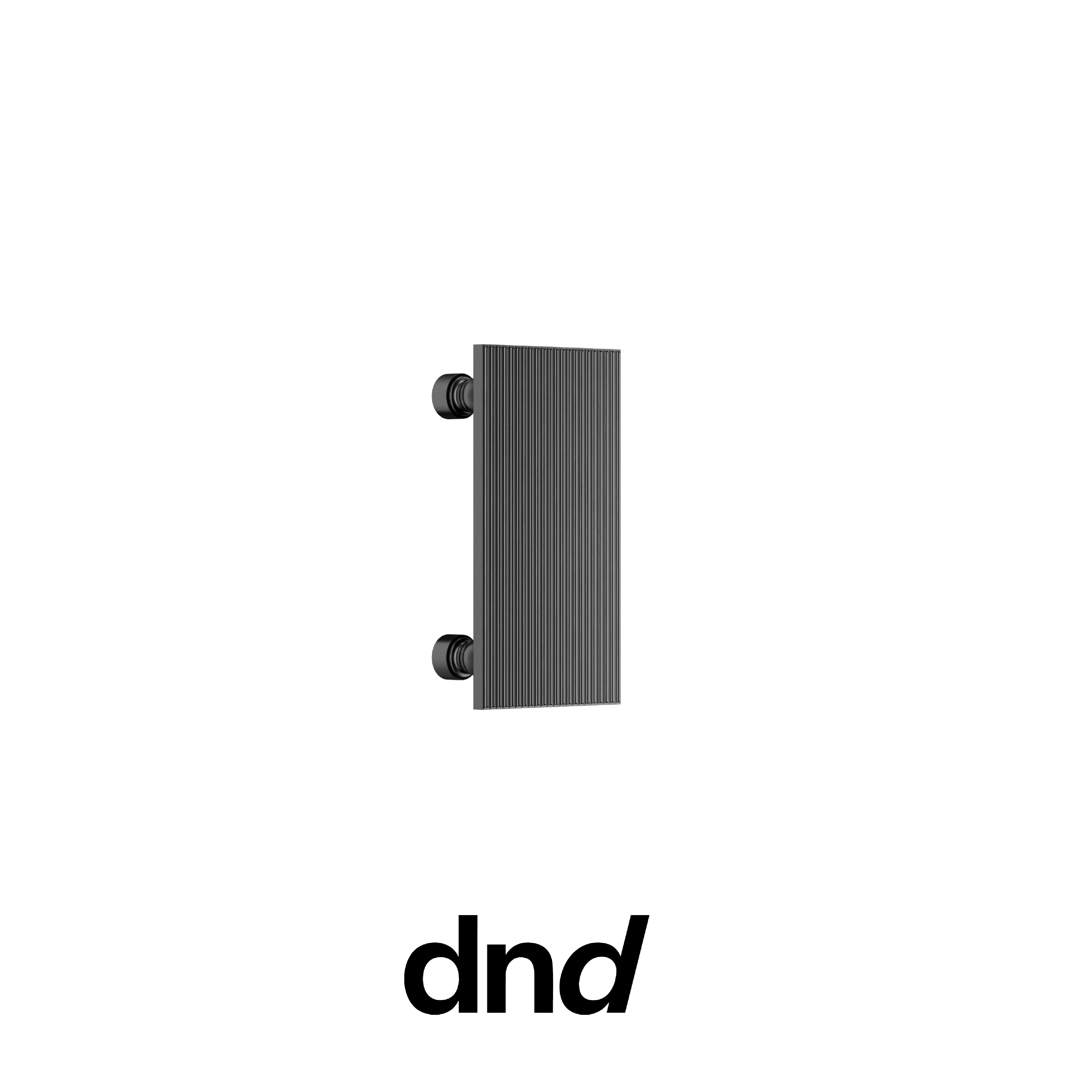 DND Eleonora - Maniglioni per porte e portoni - PGS - Grafite satinato / Maniglione Eleonora 220 mm