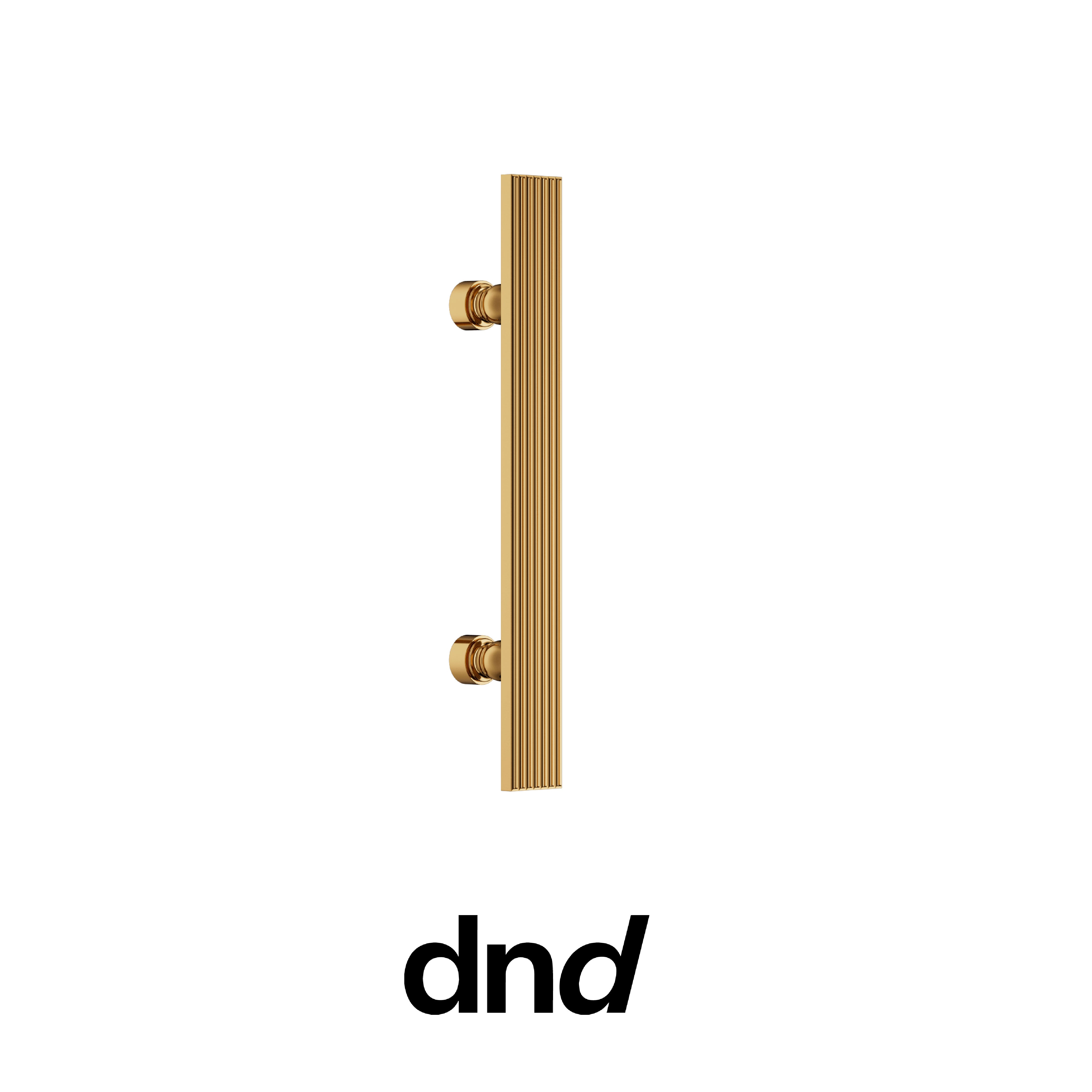 DND Eleonora - Maniglioni per porte e portoni - PVD-BG - Oro antico lucido / Maniglione Eleonora 342 mm