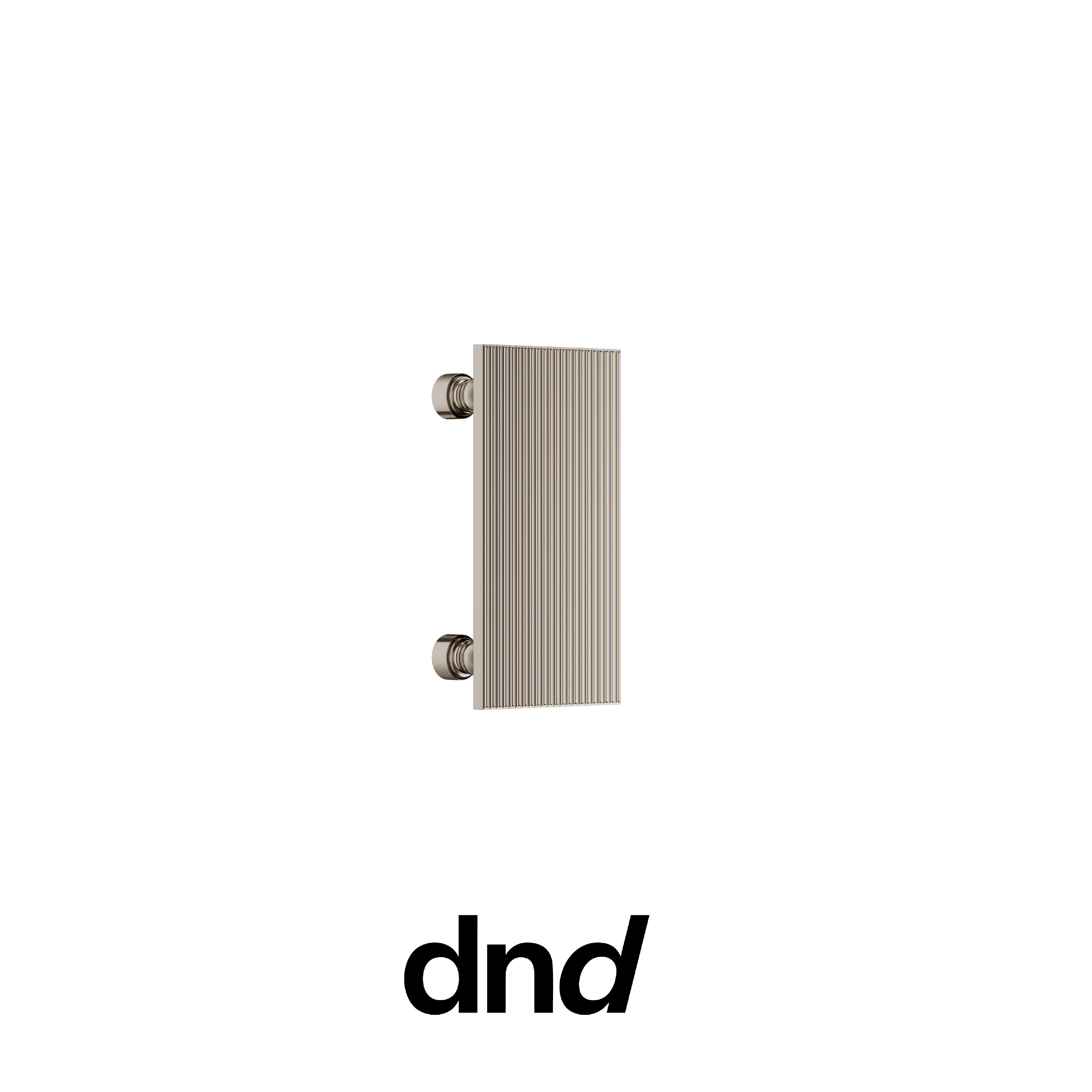 DND Eleonora - Maniglioni per porte e portoni - PVN - Nickel lucido / Maniglione Eleonora 220 mm