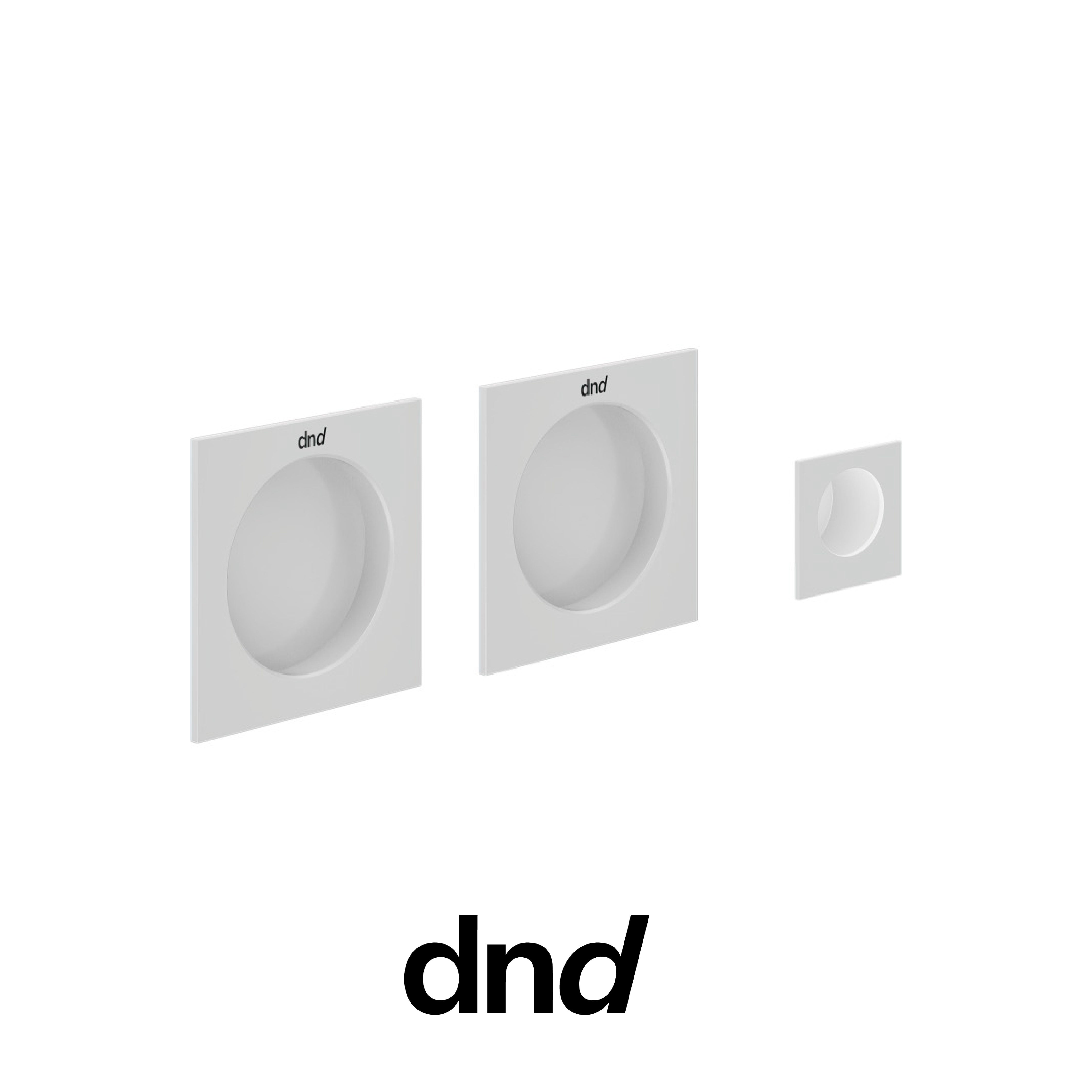 DND Ginkgo quadra - Maniglie per porte scorrevoli