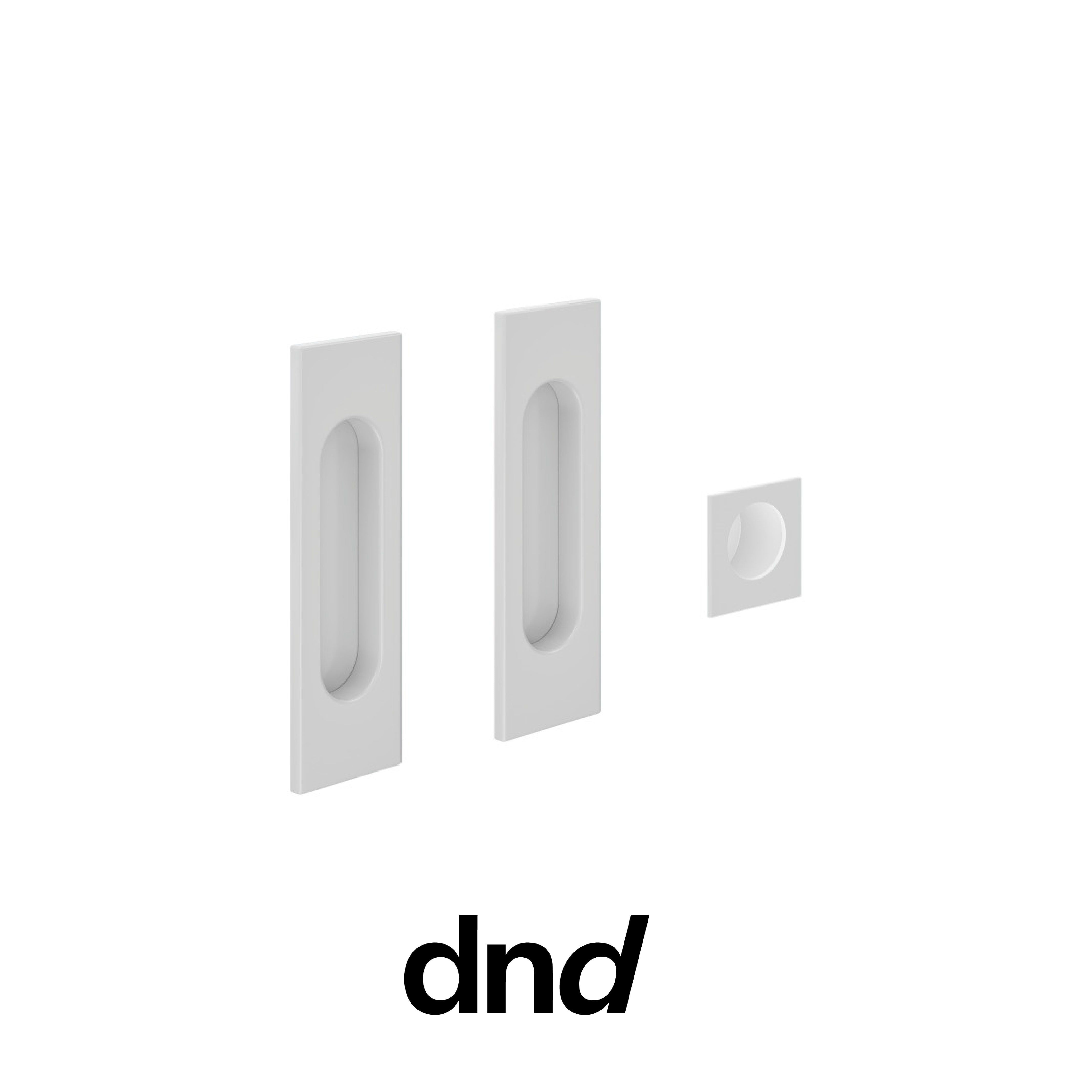 DND Rectangular - Sliding Door Handles