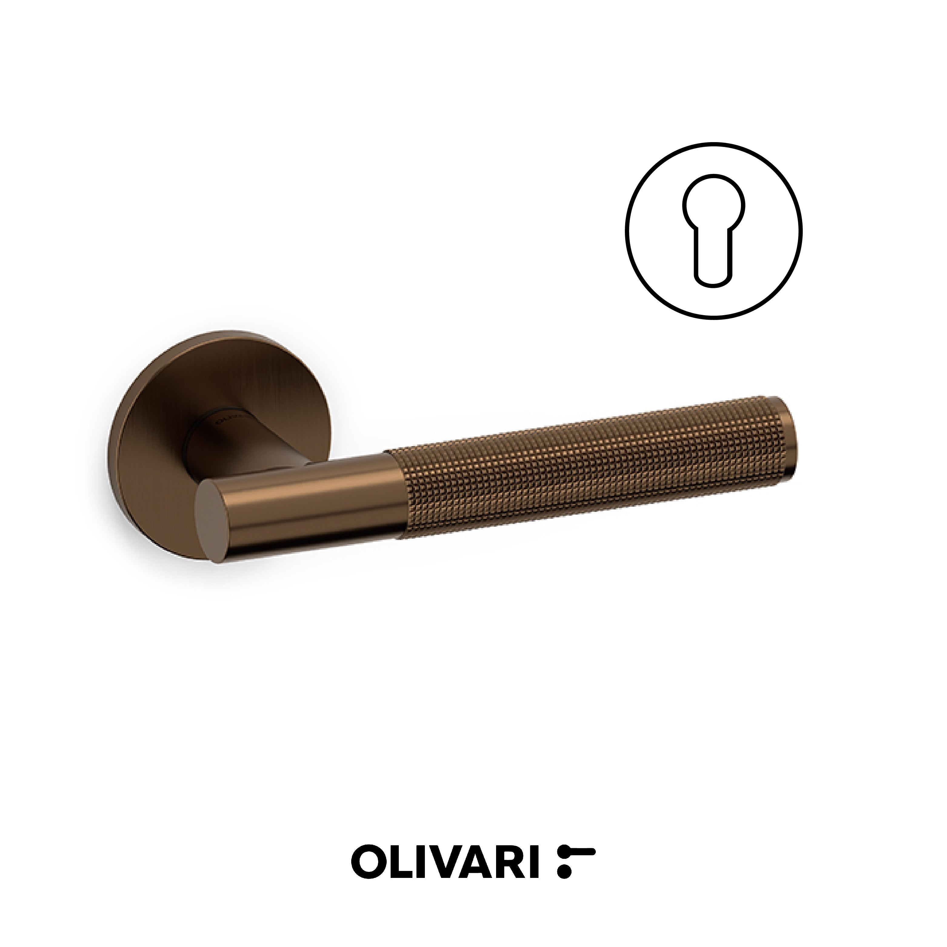 Hybrid - Olivari Maniglia per porta interna - Imhoff Handles