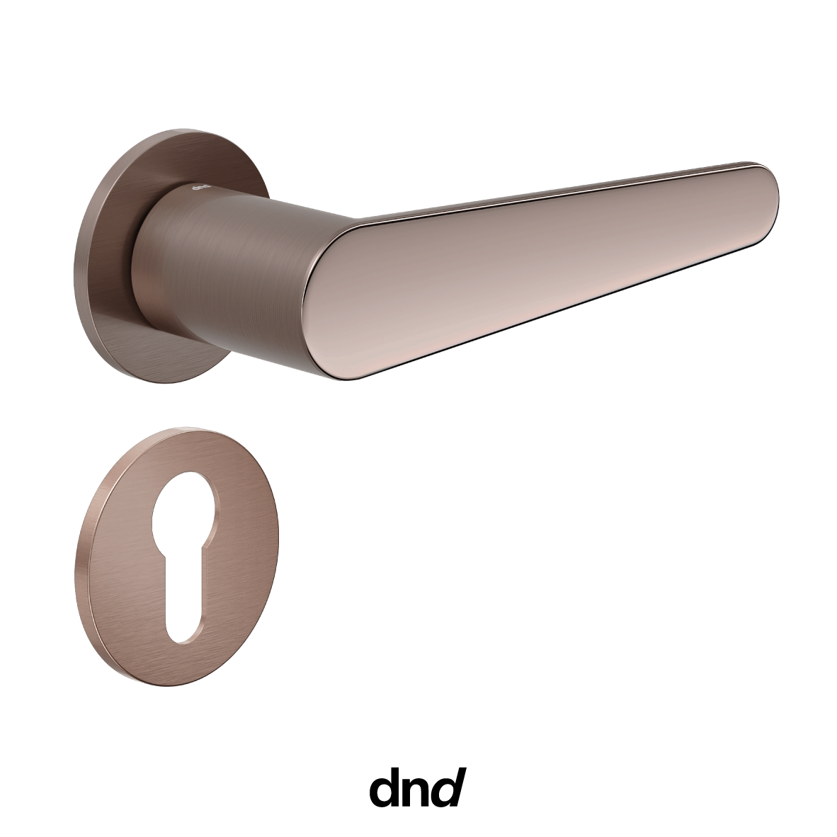 Leva mirror - DND Maniglia per porta interna - Imhoff Handles