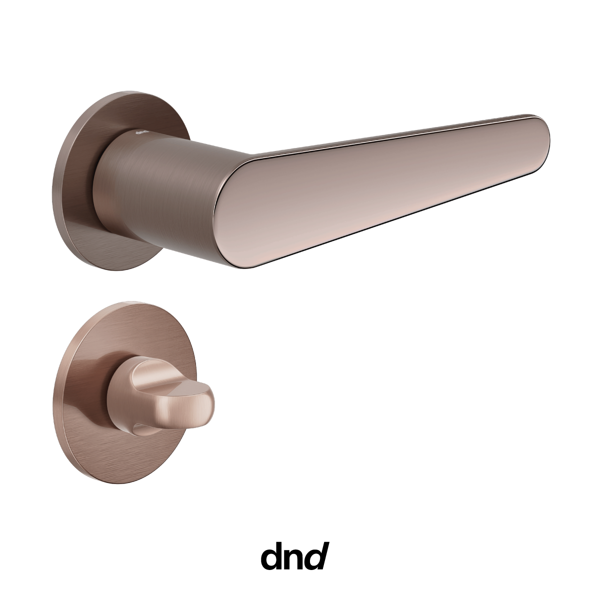 Leva mirror - DND Maniglia per porta interna - Imhoff Handles