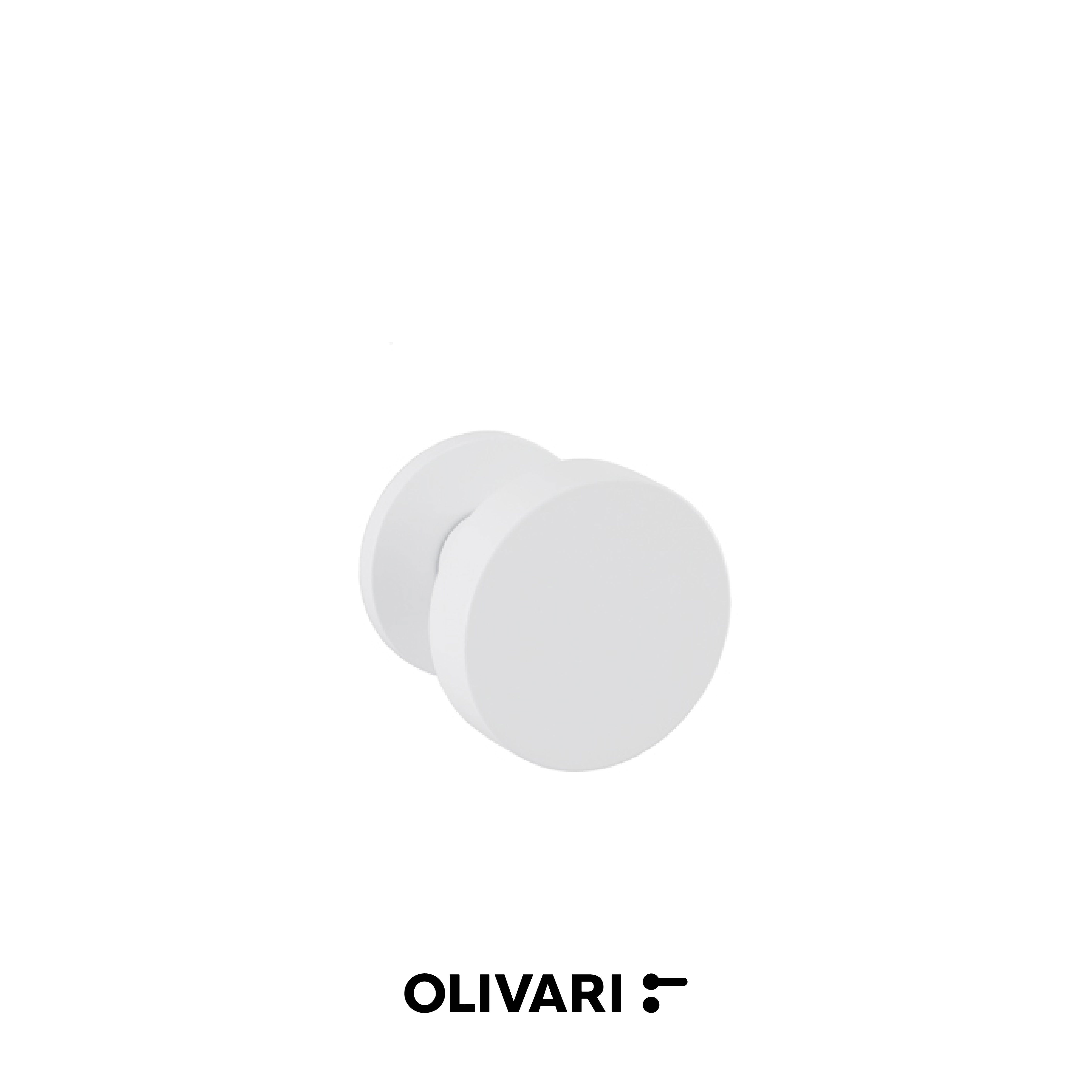 Olivari Link Bassa - Centre door knobs