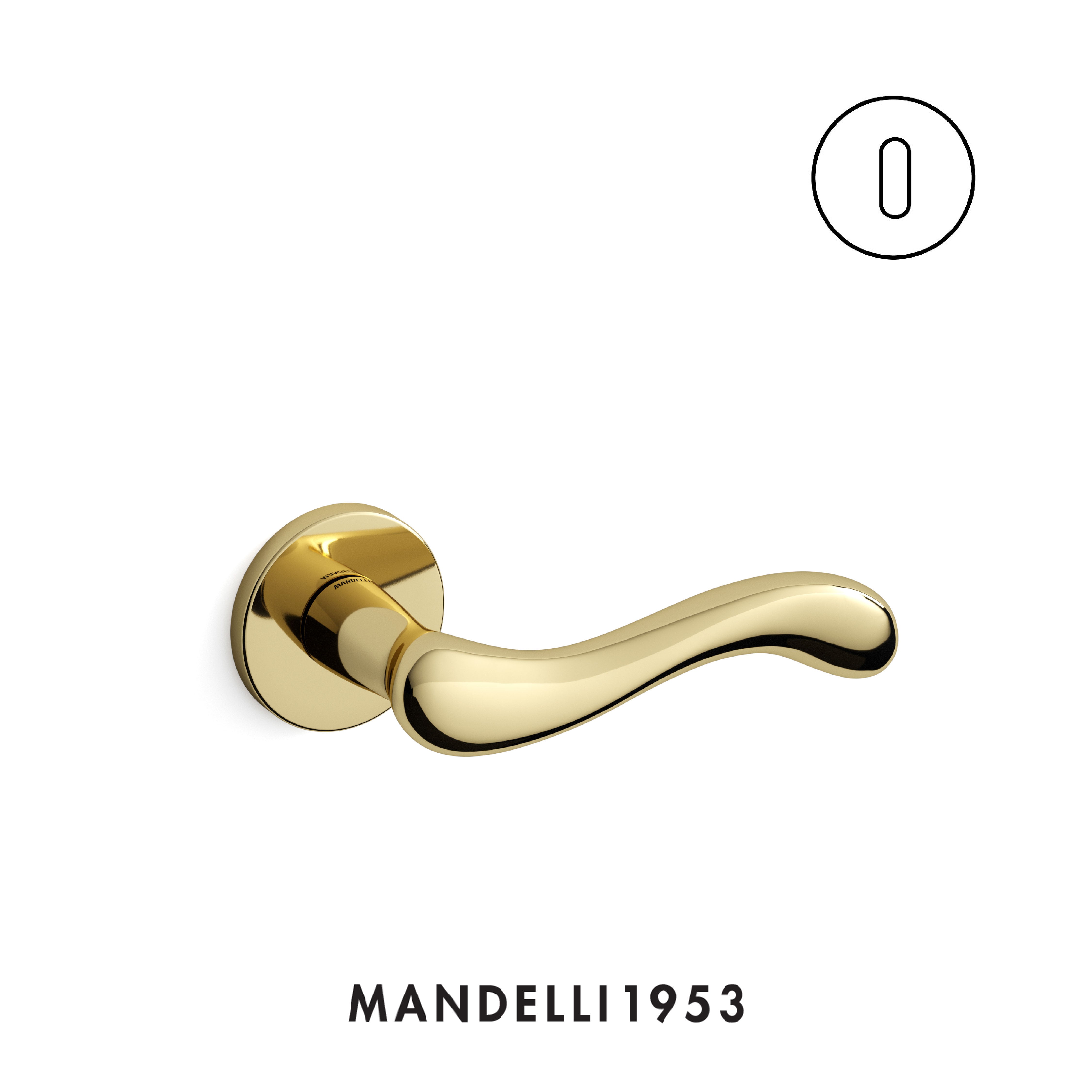 MANDELLI 1953 Ande - Internal door handle