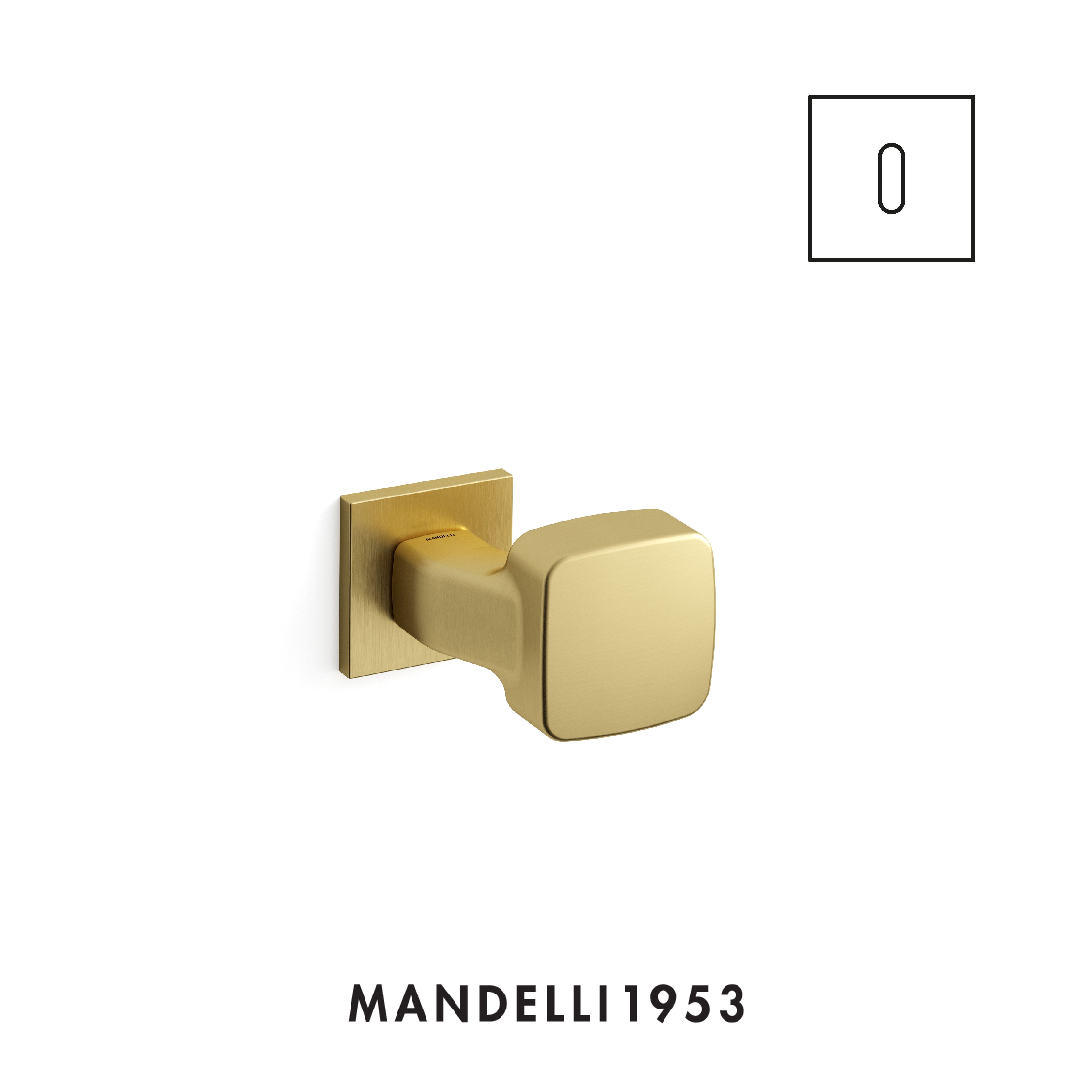 MANDELLI 1953 Carrè - Interior Door Handle