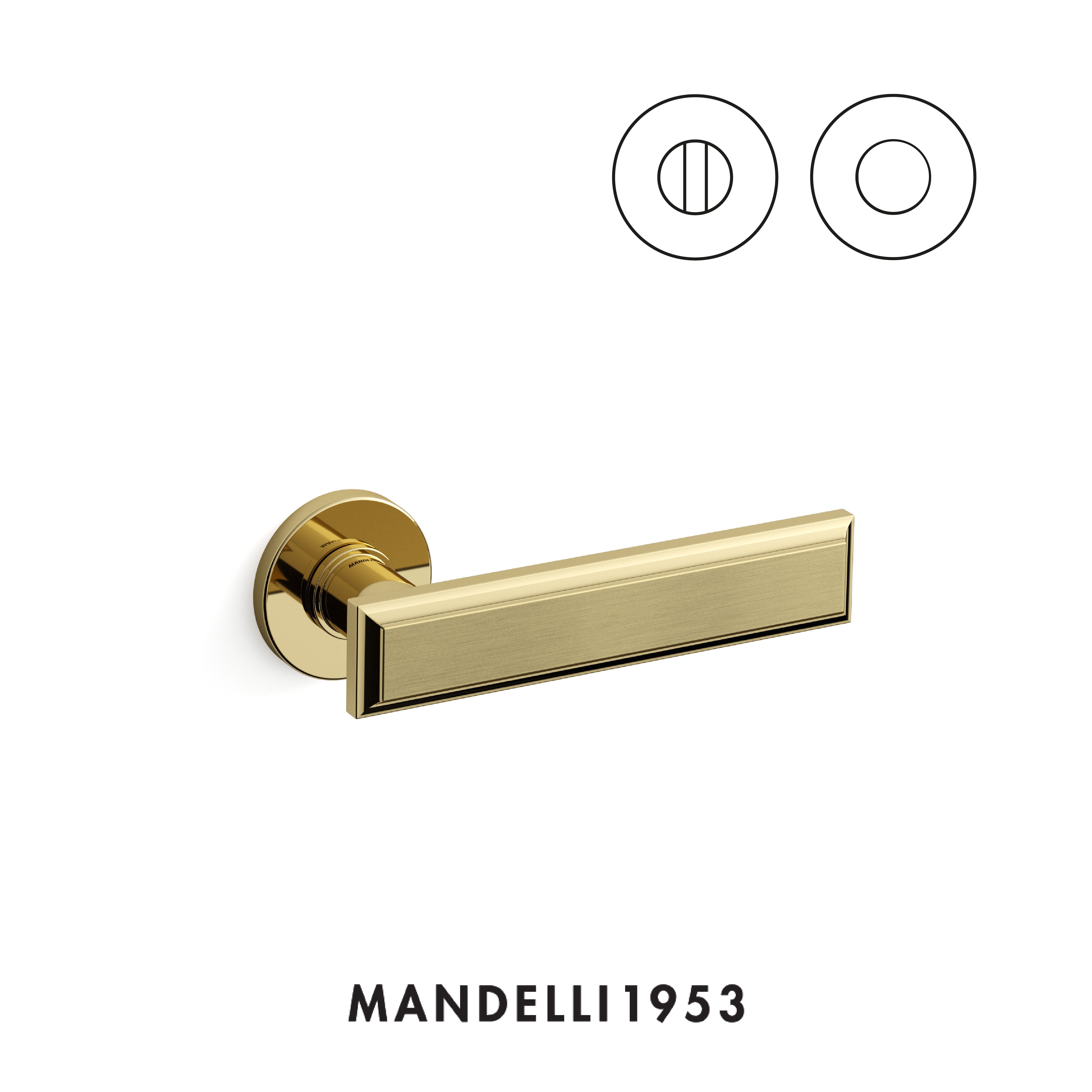 MANDELLI 1953 Kuki - Indoor door handle