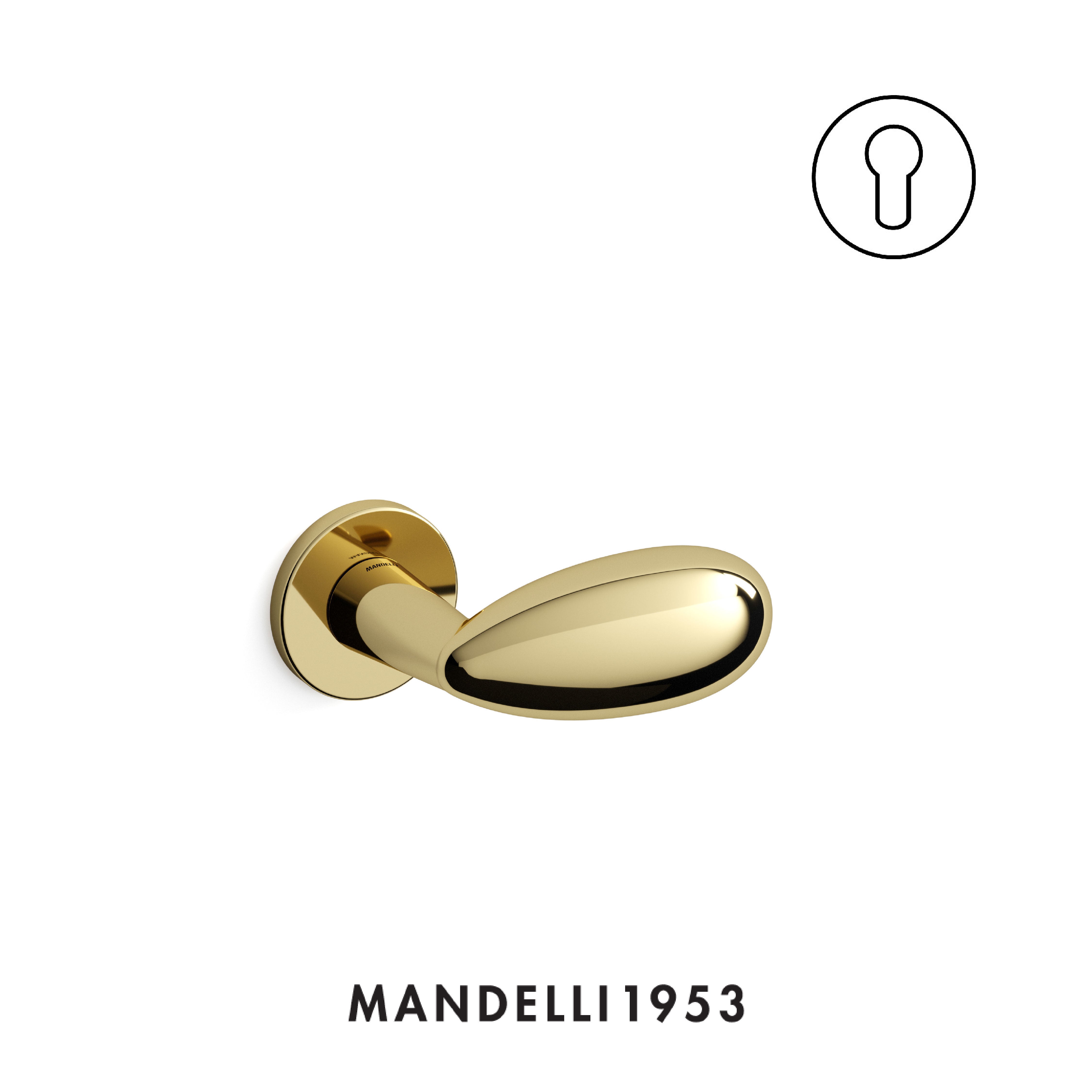 MANDELLI 1953 Led - Internal door handle