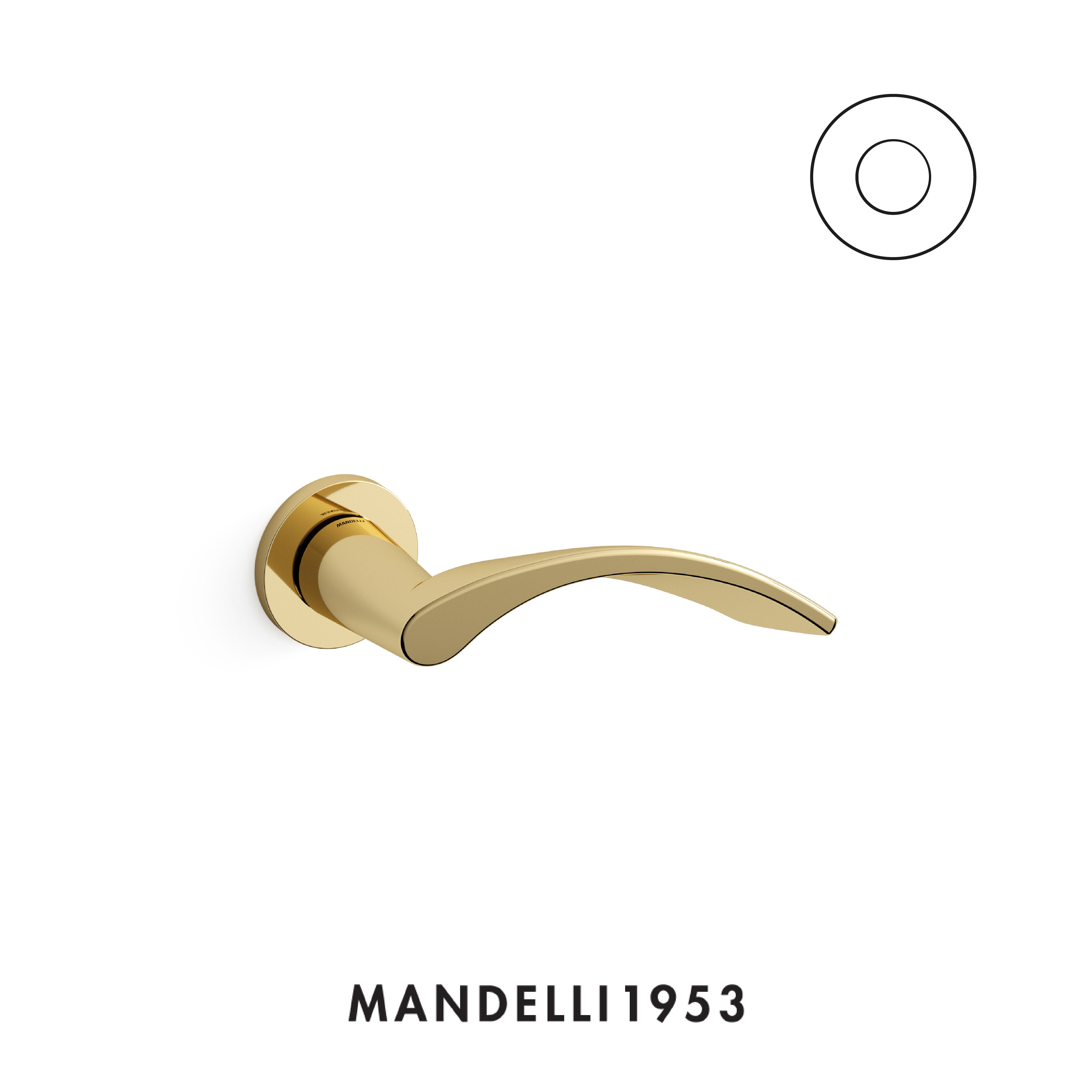 MANDELLI 1953 RS96 - Internal Door Handle