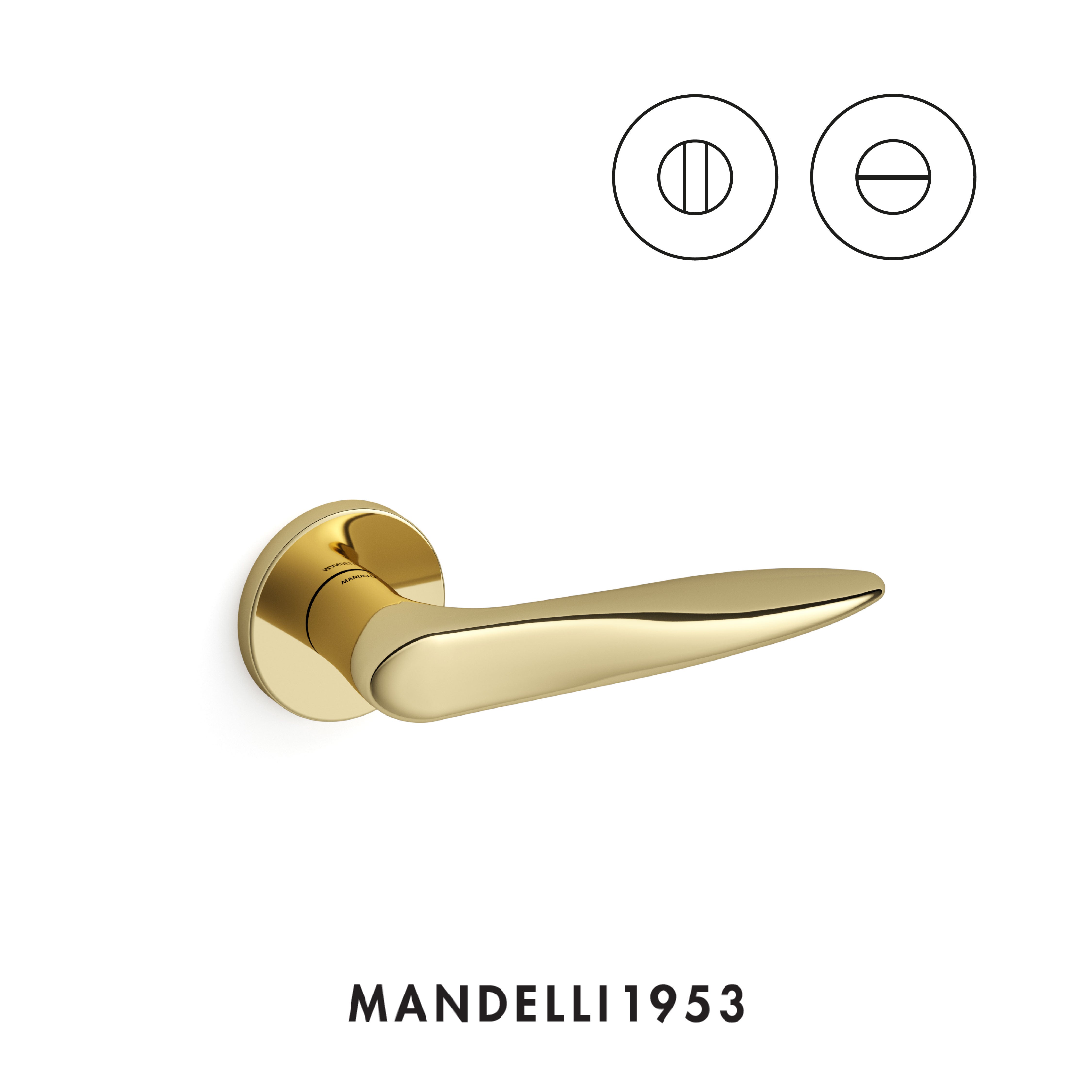 MANDELLI 1953 Zoe - Internal Door Handle