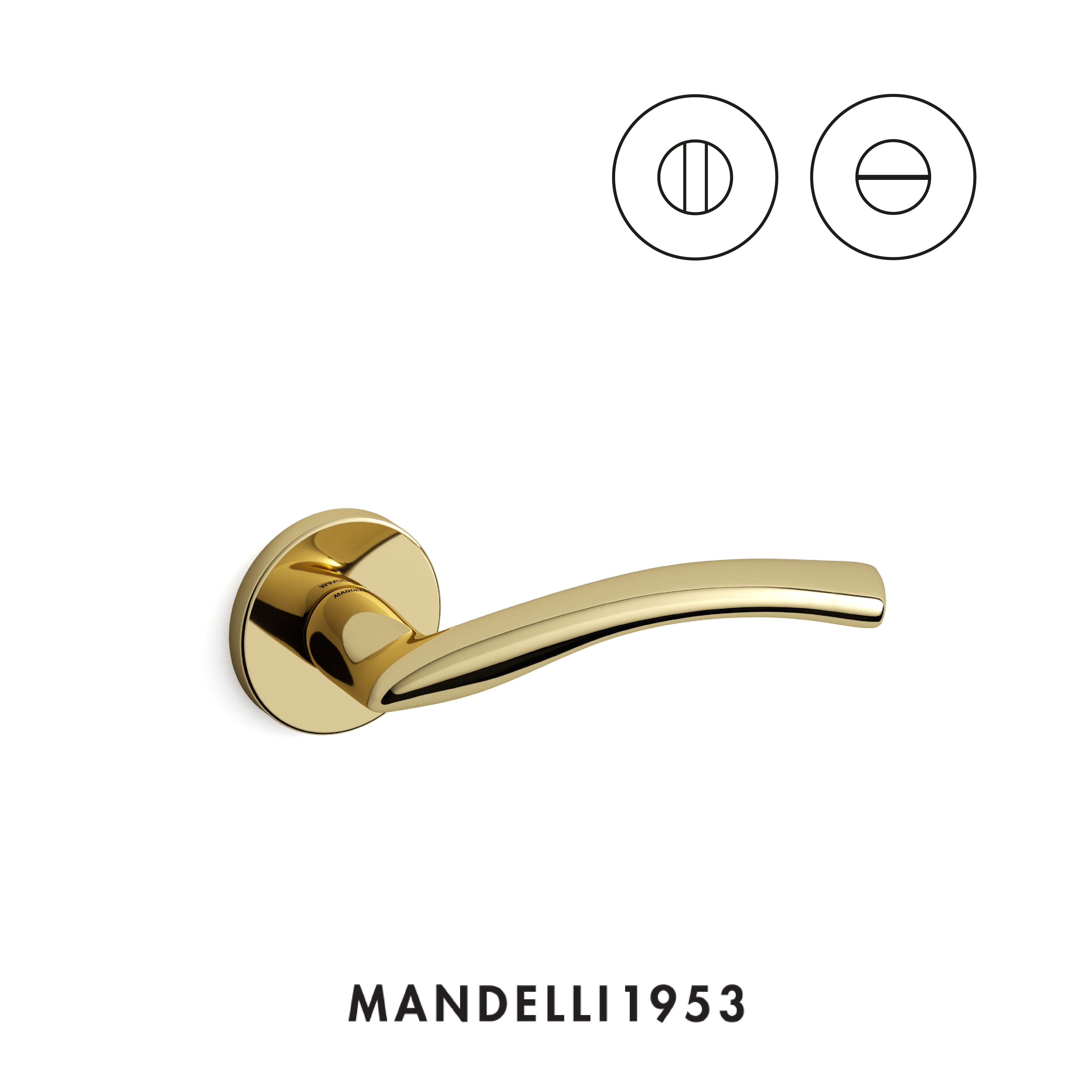 MANDELLI 1953 Zoom - Internal door handle