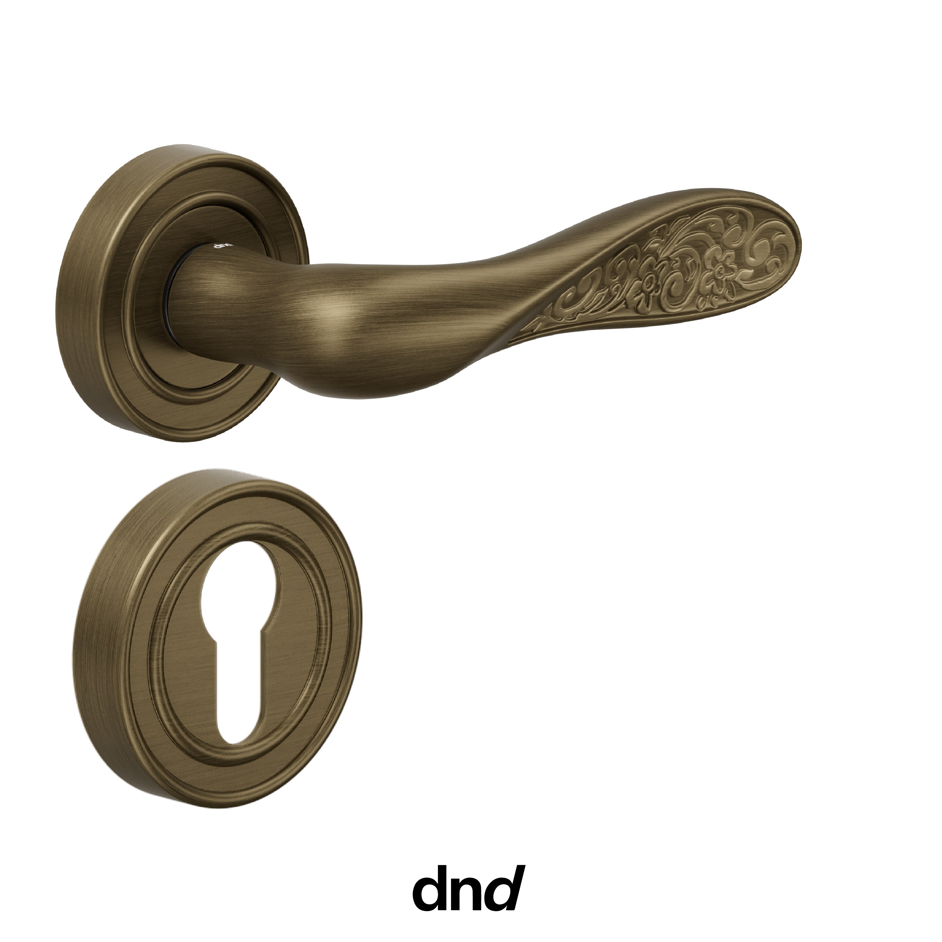 Fiore - DND Maniglia per porta interna - Imhoff Handles