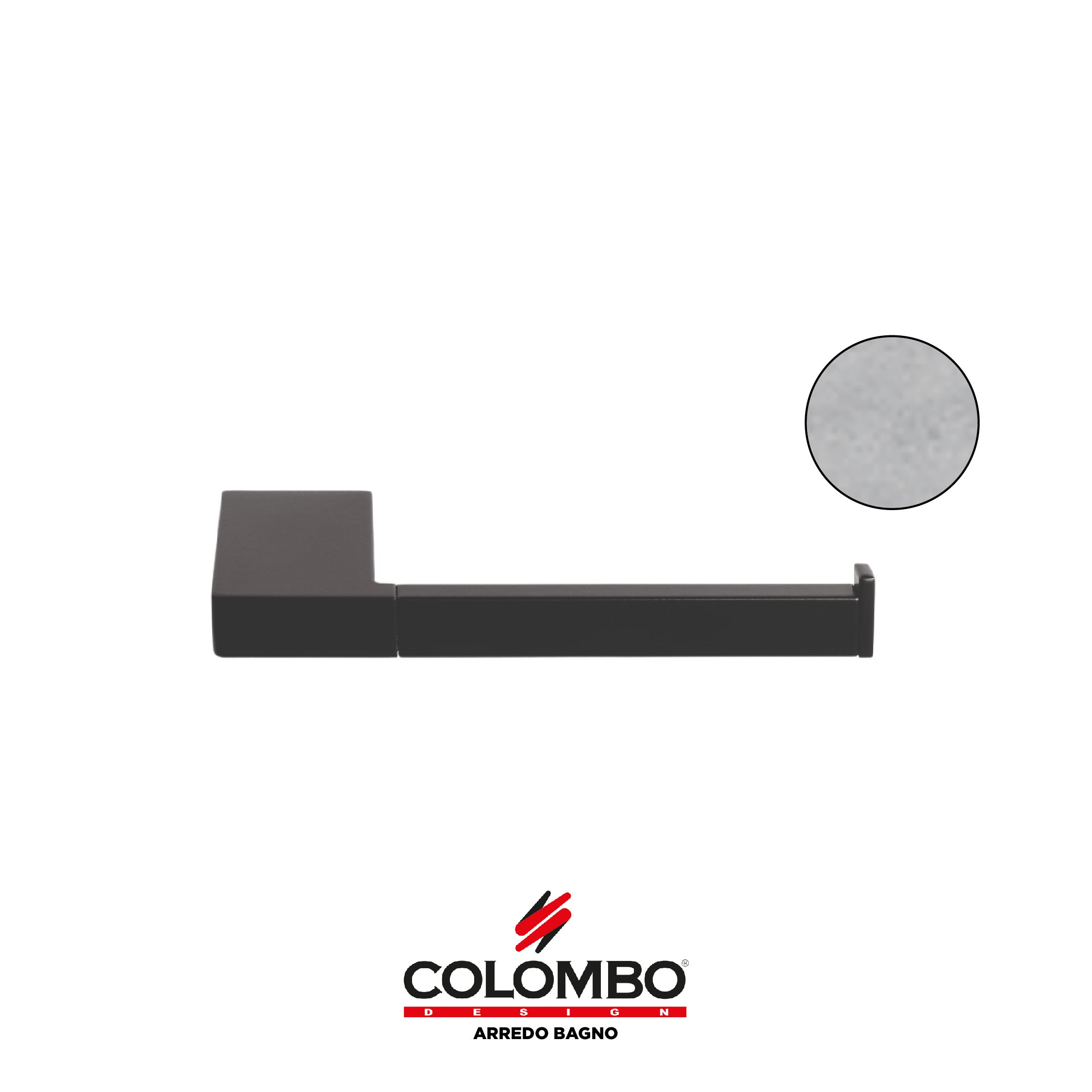 MiniQ Porta rotolo sinistro - Colombo design arredo bagno - Imhoff Handles