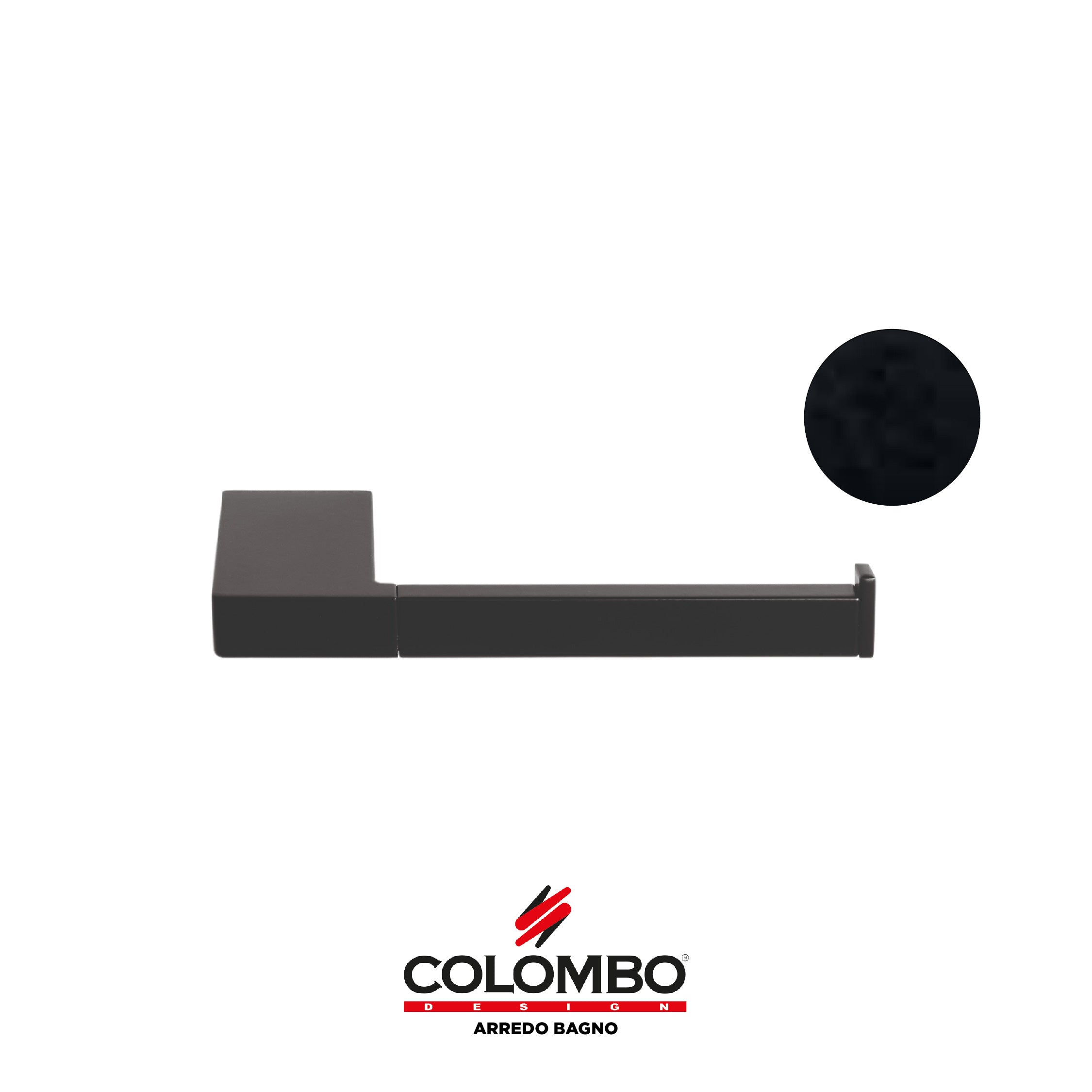 MiniQ Porta rotolo sinistro - Colombo design arredo bagno - Imhoff Handles