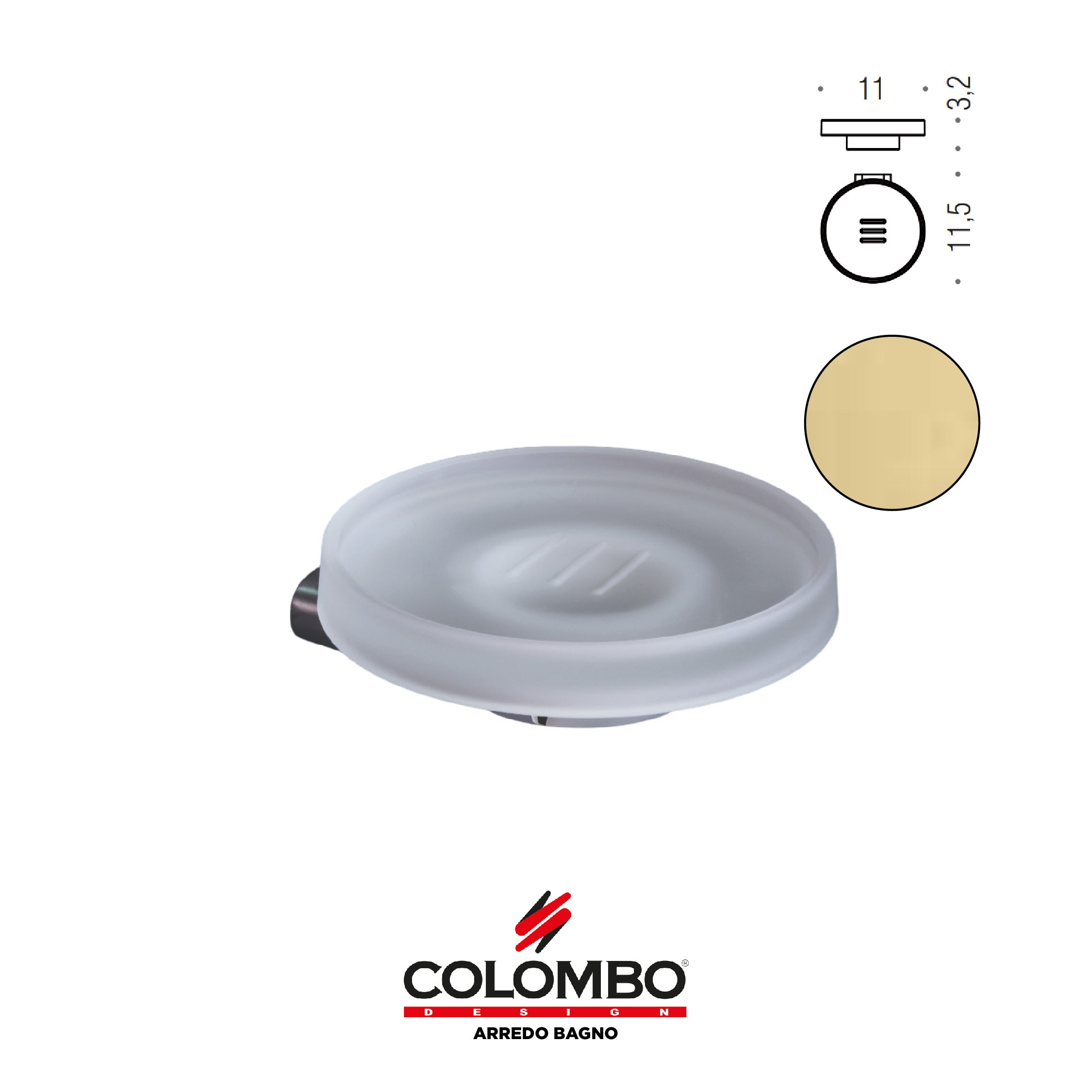 Mini Porta sapone - Colombo design arredo bagno - Imhoff Handles