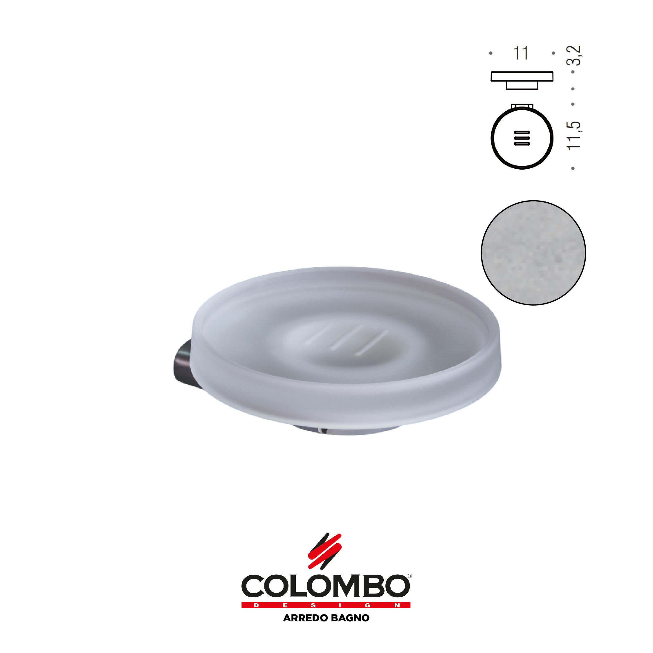 Mini Porta sapone - Colombo design arredo bagno - Imhoff Handles