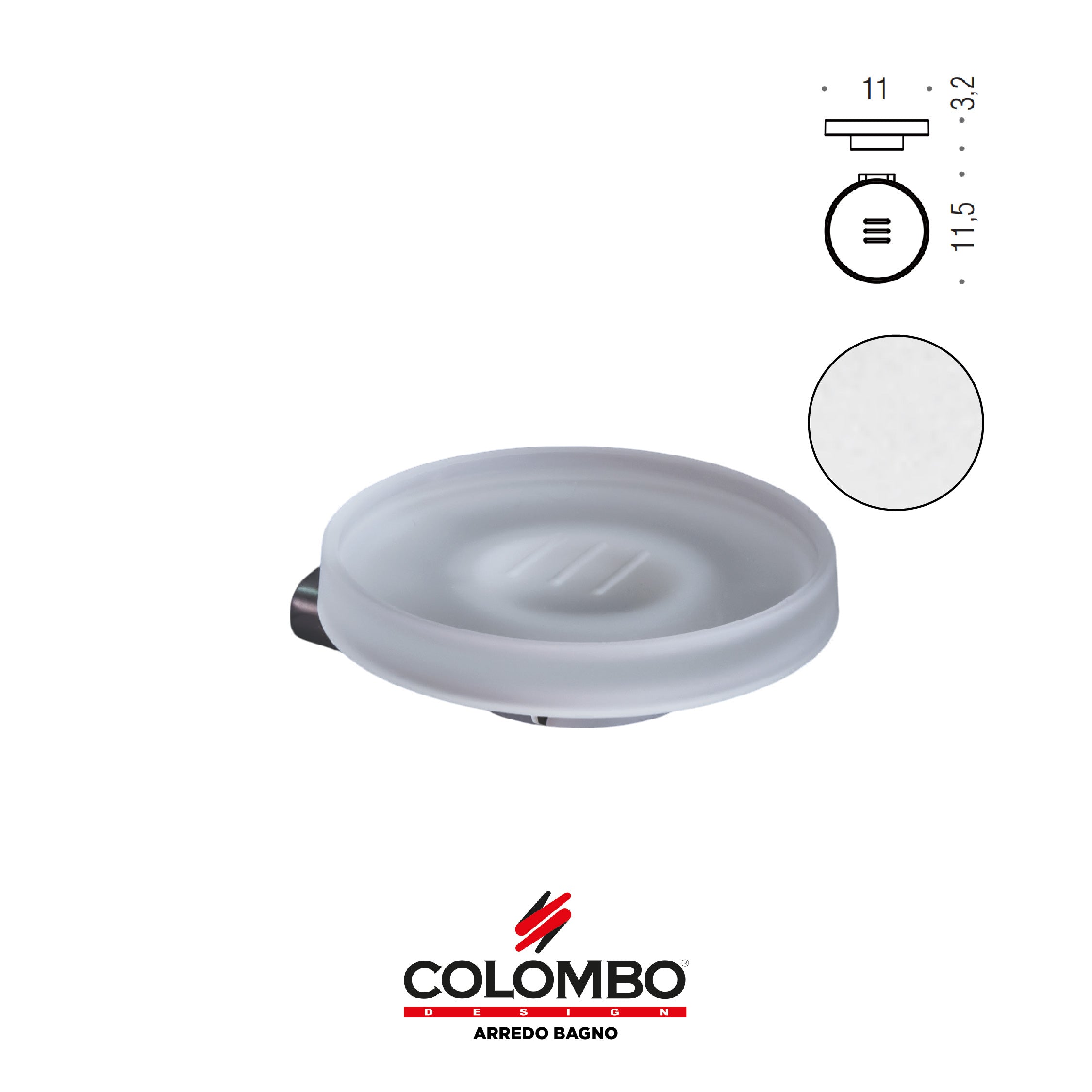 Mini Porta sapone - Colombo design arredo bagno - Imhoff Handles