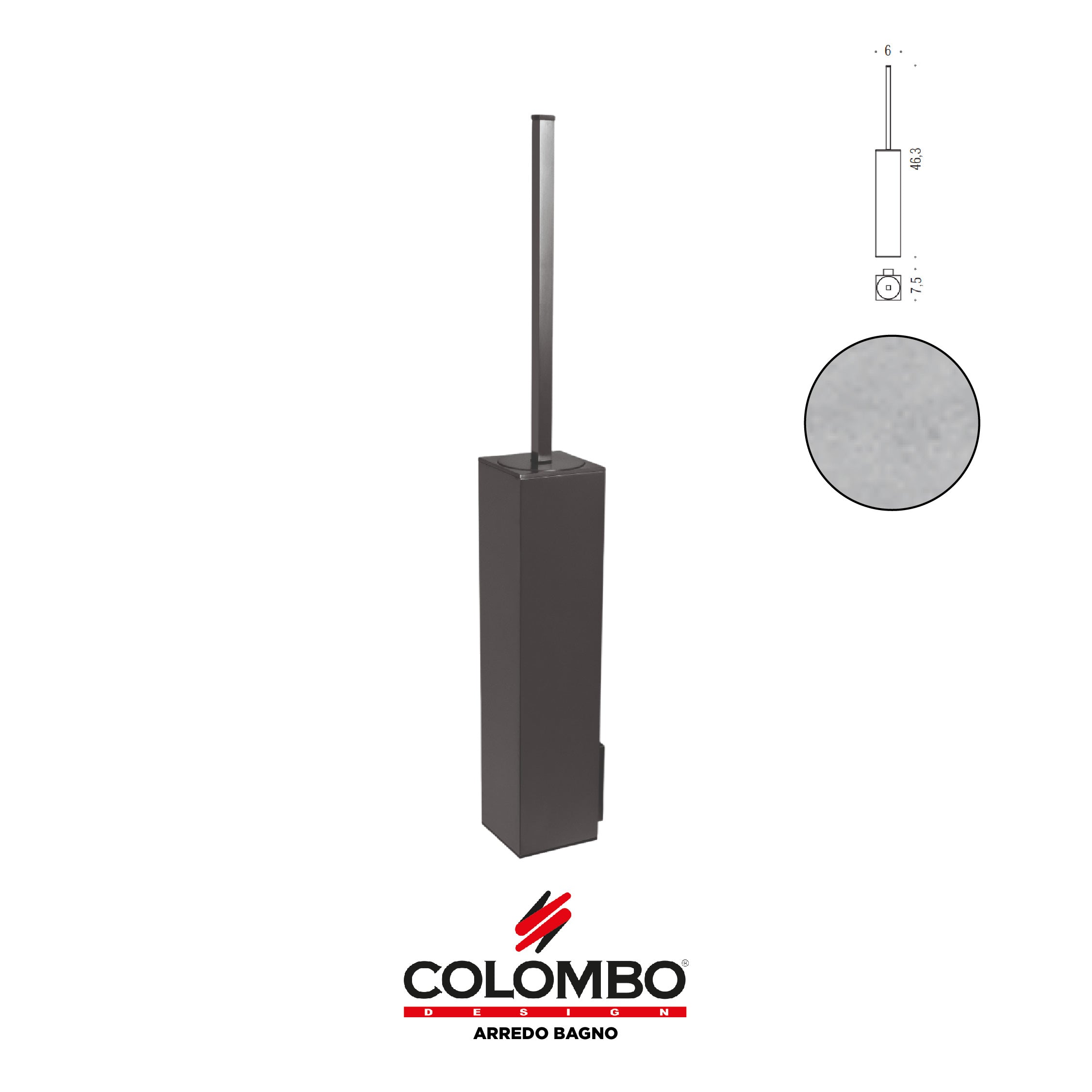 MiniQ Porta scopino - Colombo design arredo bagno - Imhoff Handles