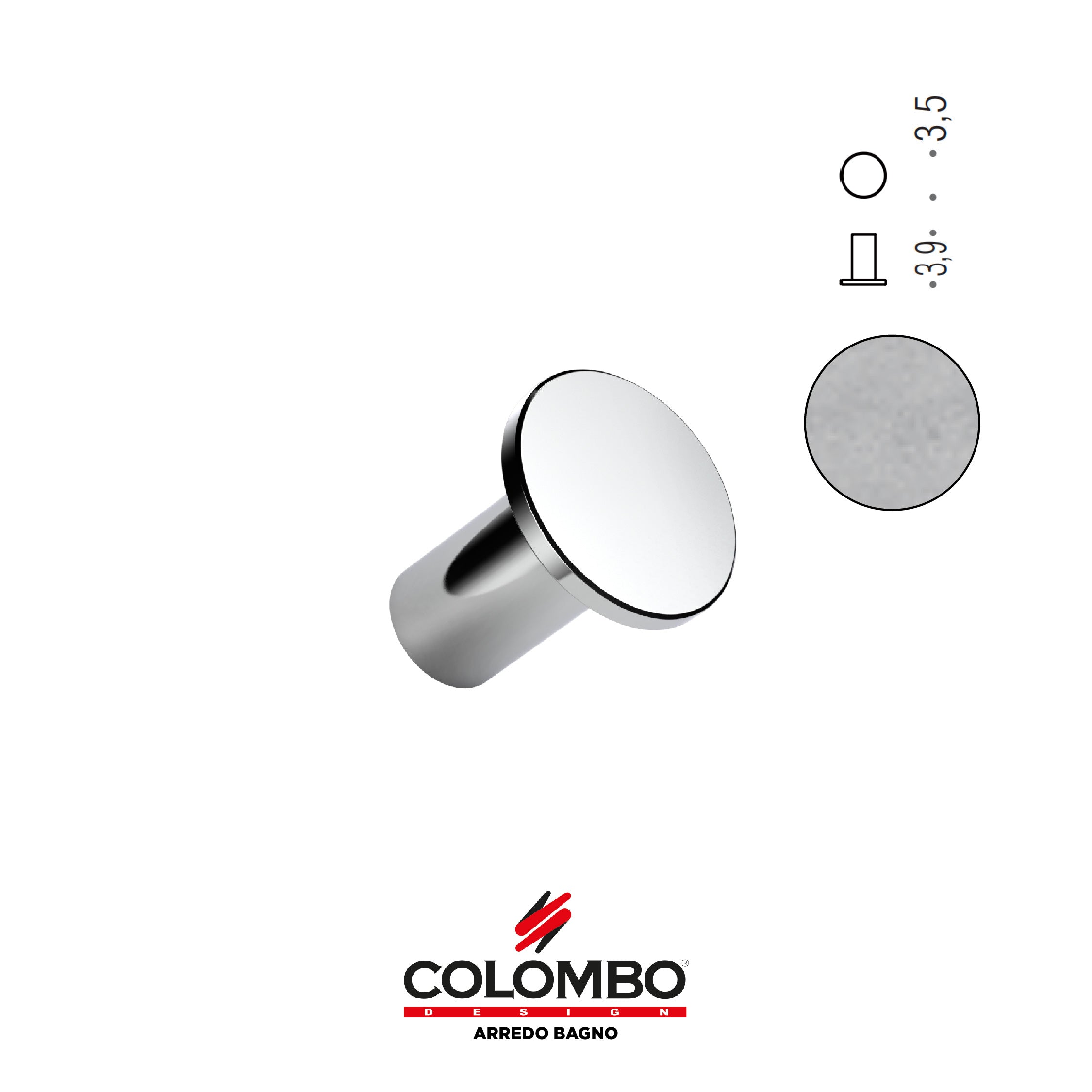 Mini Appenditutto - Colombo design arredo bagno - Imhoff Handles