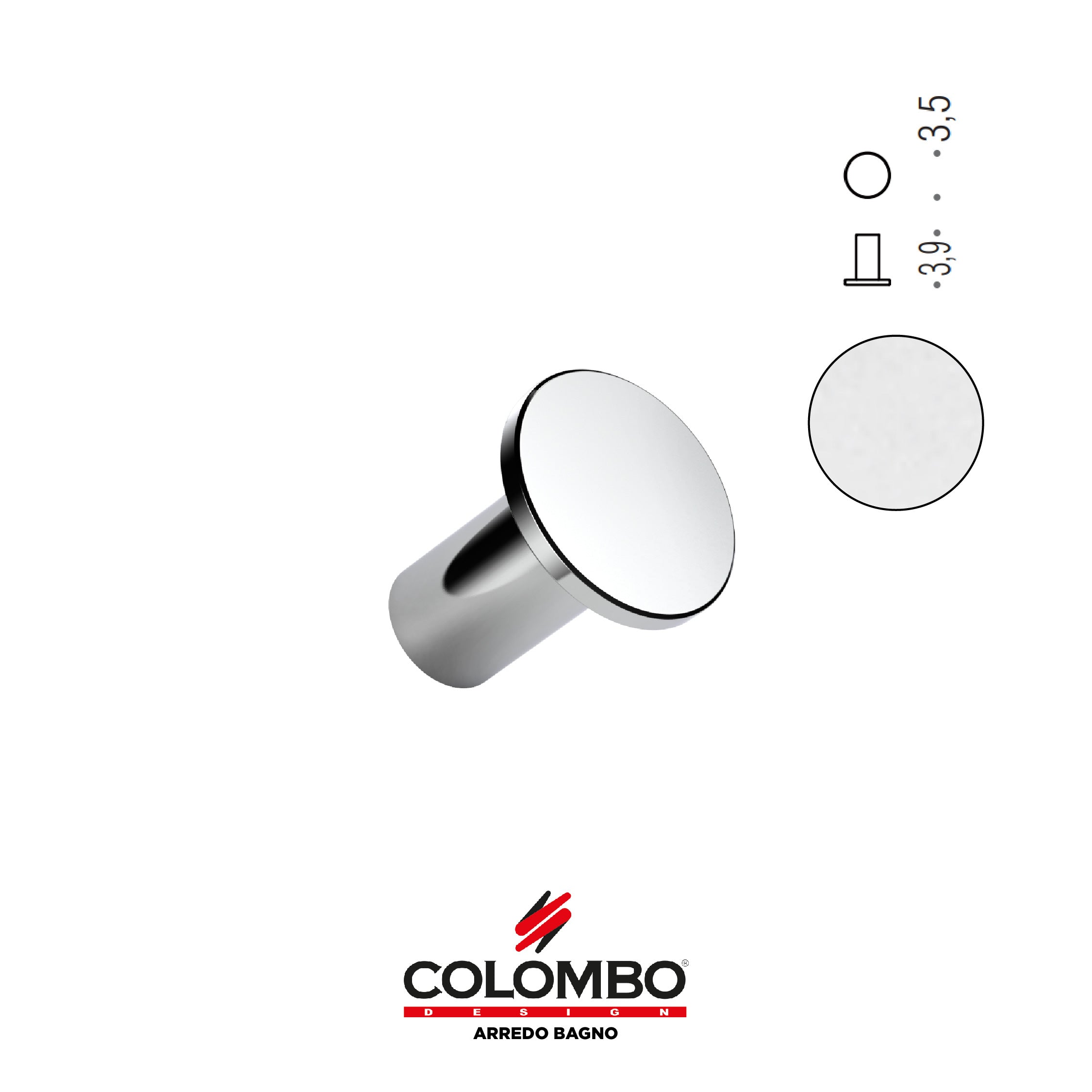 Mini Appenditutto - Colombo design arredo bagno - Imhoff Handles