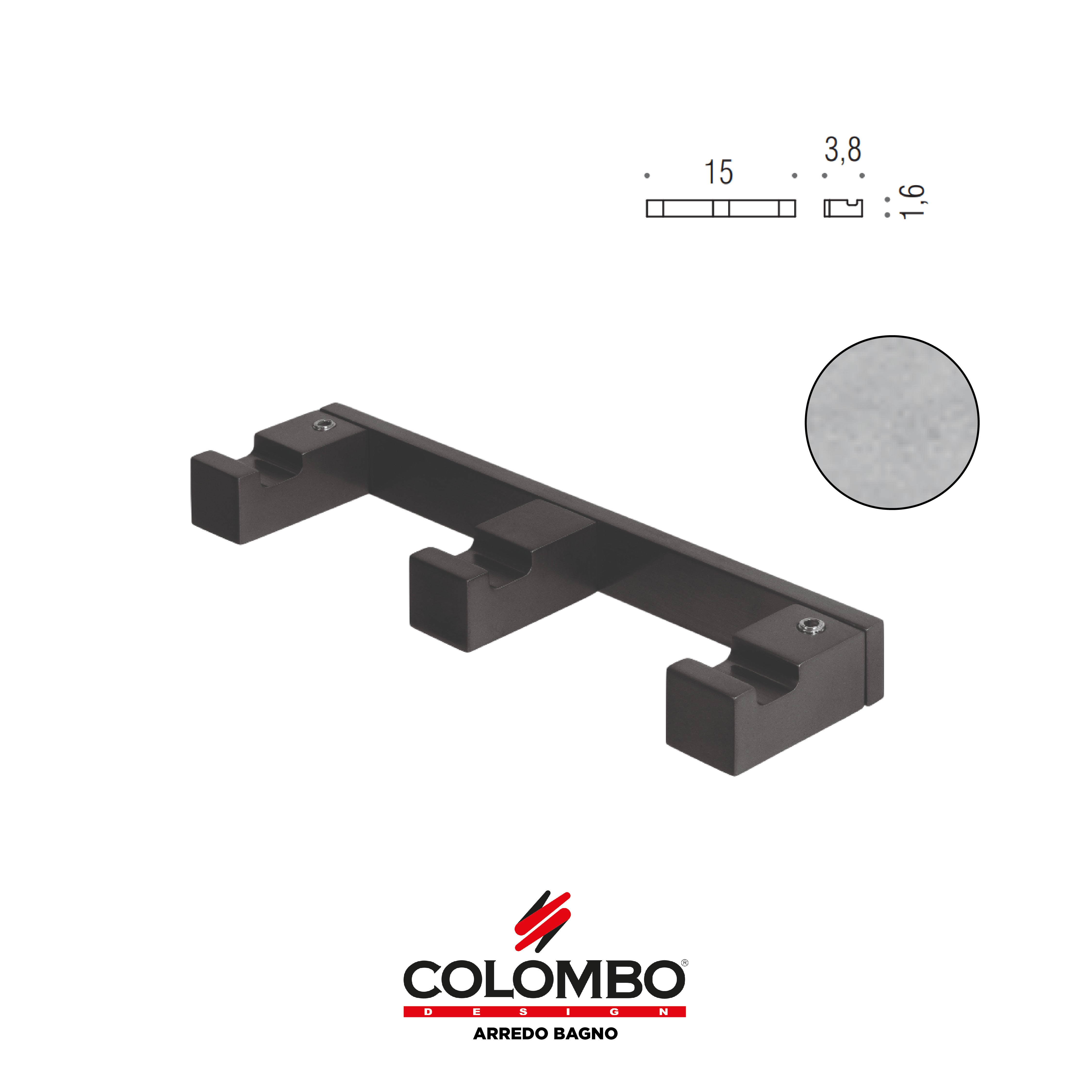 MiniQ Appenditutto - Colombo design arredo bagno - Imhoff Handles