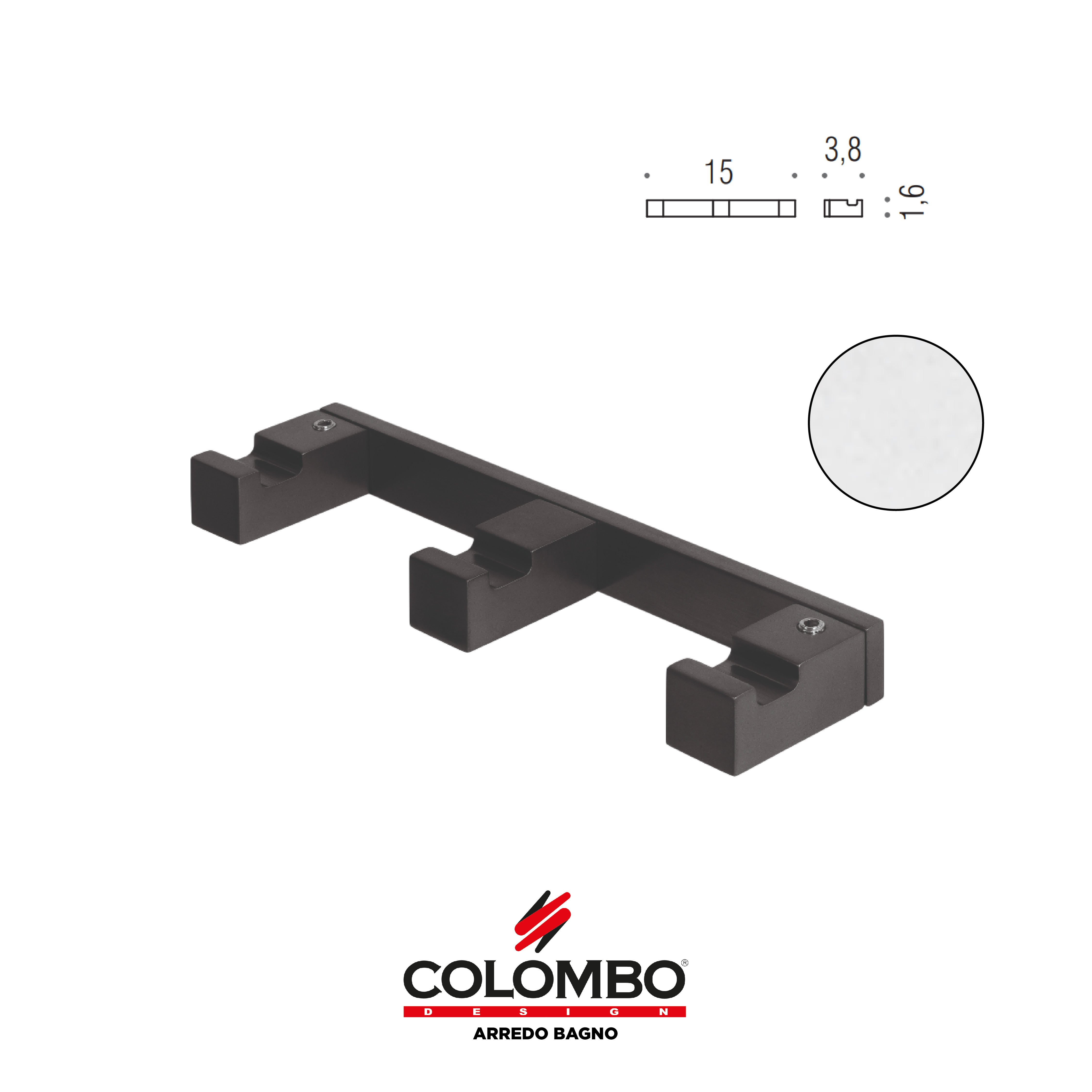 MiniQ Appenditutto - Colombo design arredo bagno - Imhoff Handles