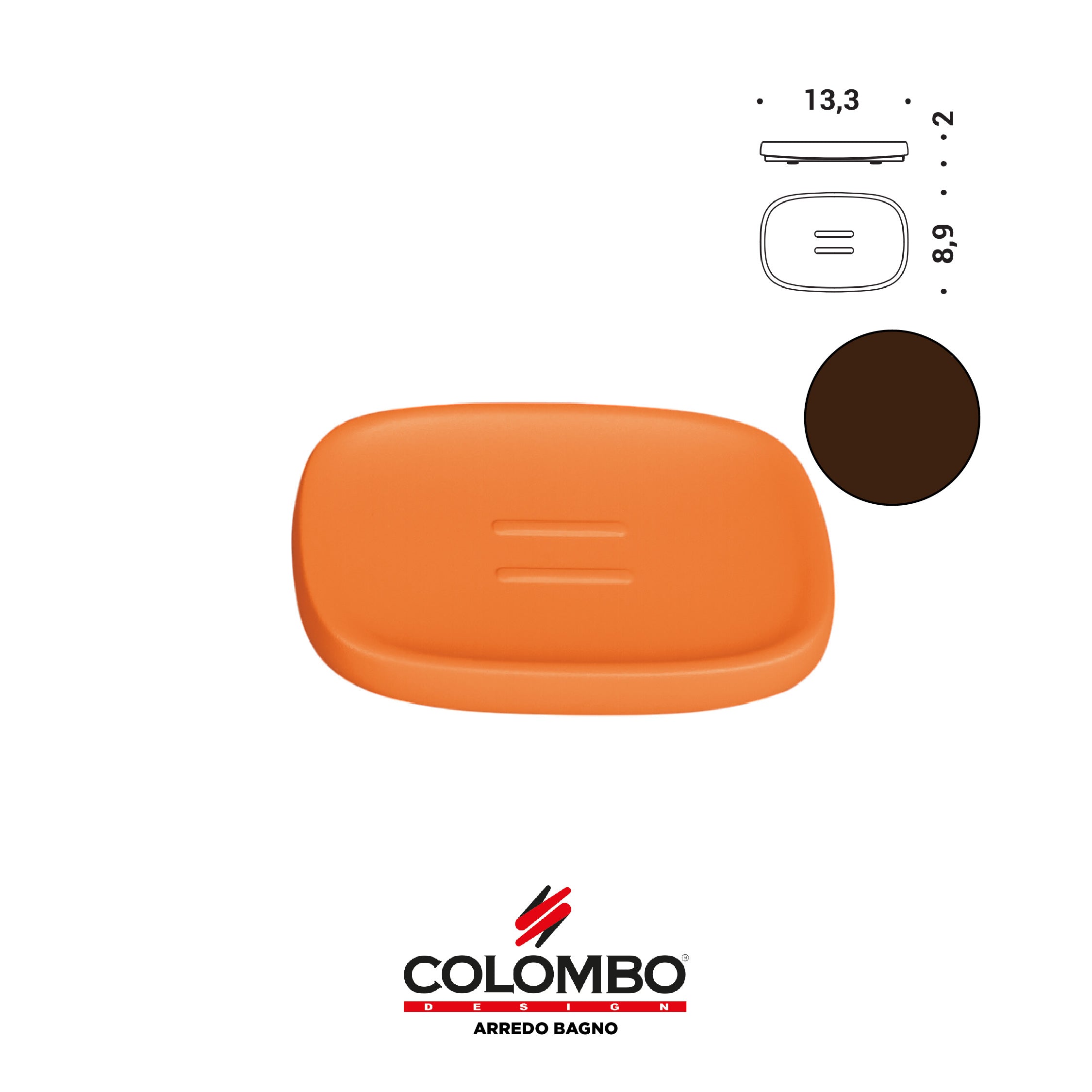 Mood Porta sapone d'appoggio - Colombo design arredo bagno - Imhoff Handles