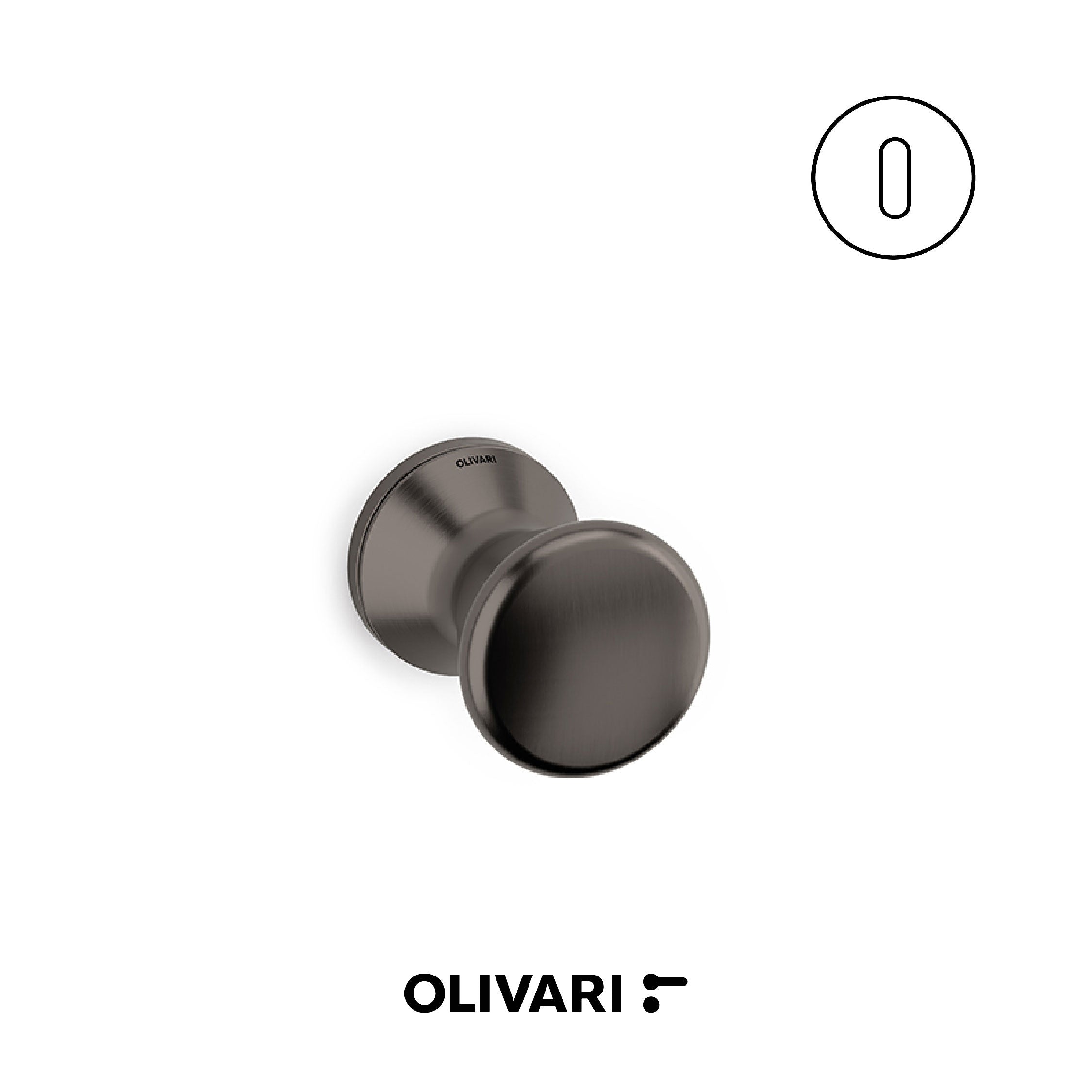 Olivari Basel - Central door knobs