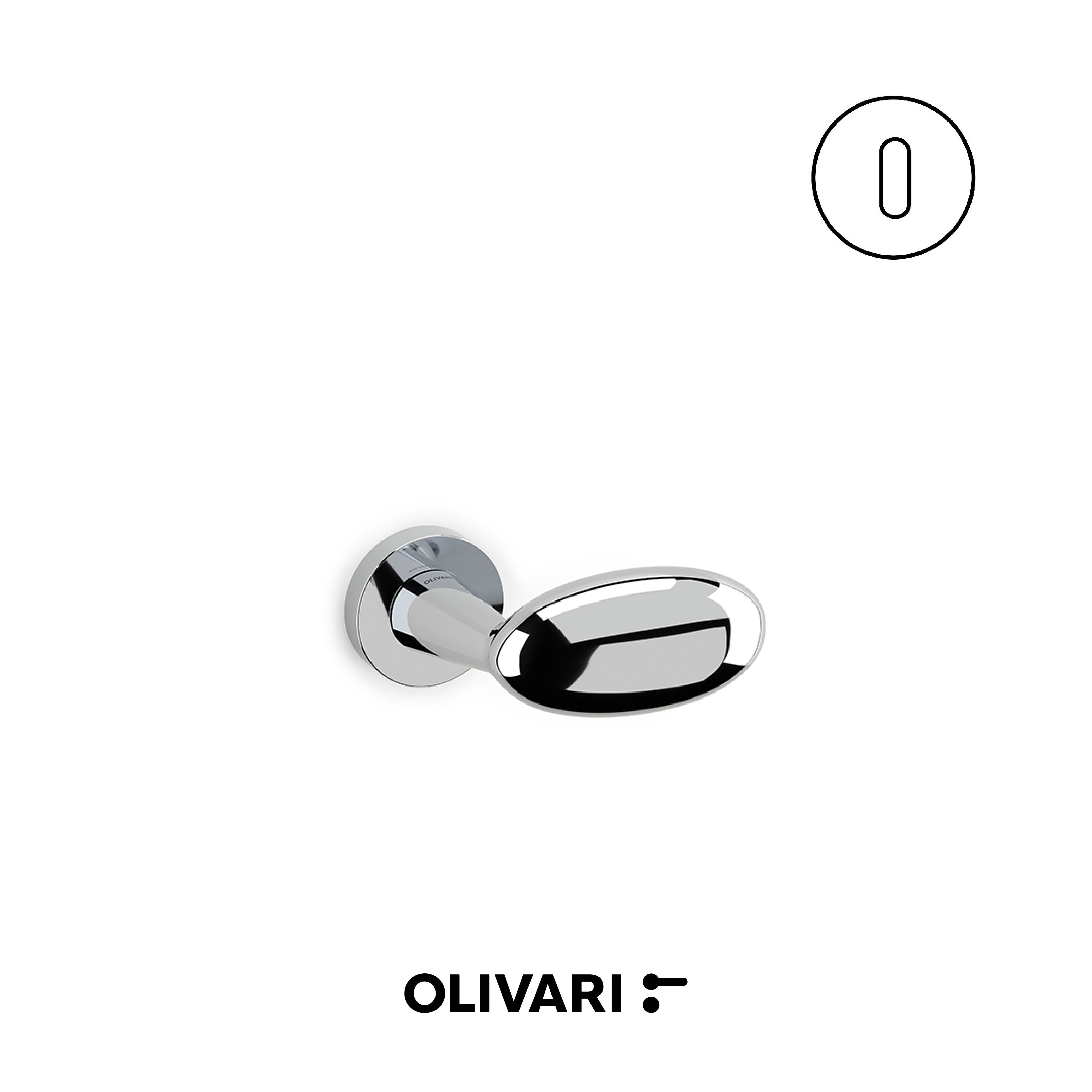 Olivari Blindo - Cranked Knobs for Doors