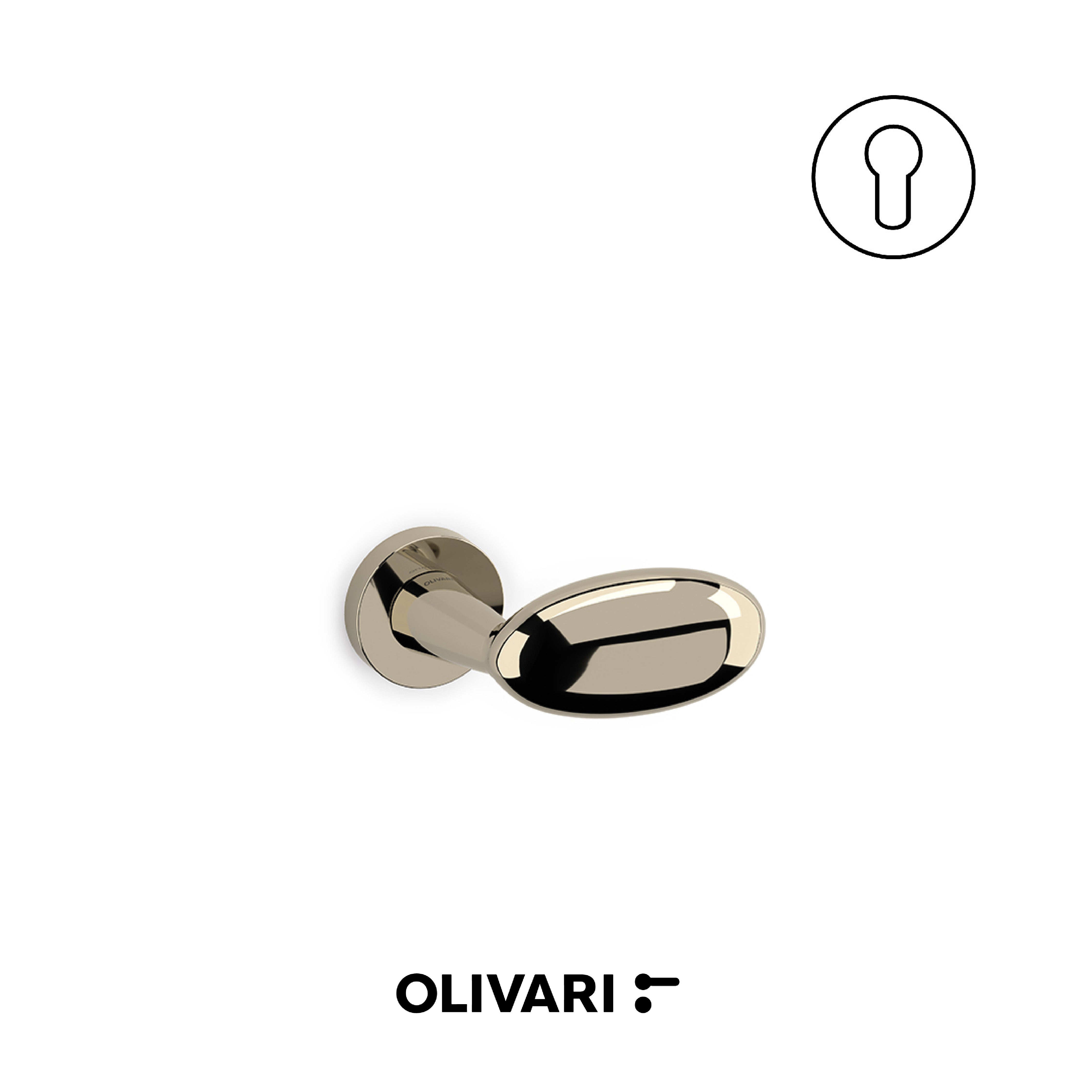 Olivari Blindo - Cranked Knobs for Doors