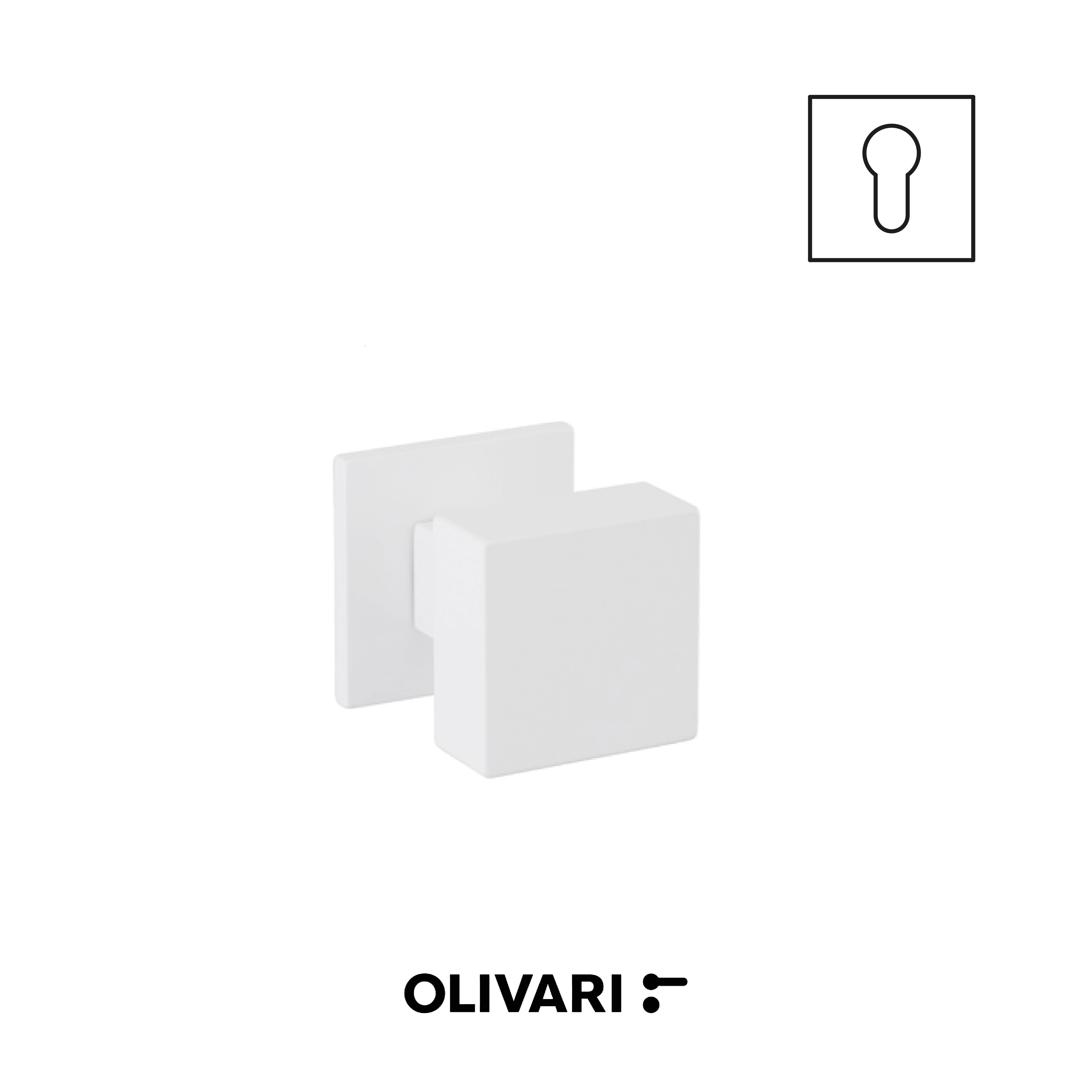 Olivari Diana Bassa - Centre door knobs