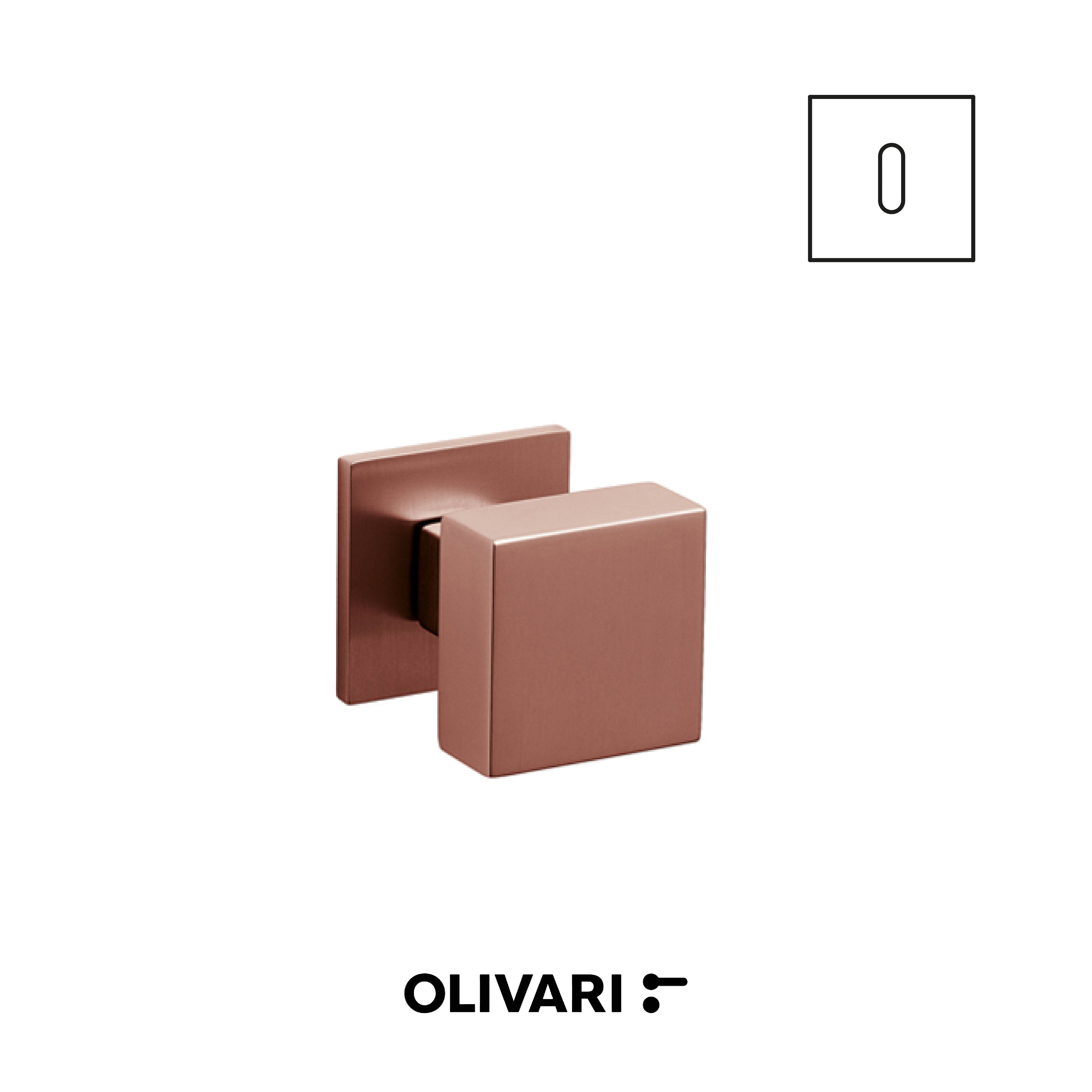 Olivari Diana Bassa - Centre door knobs