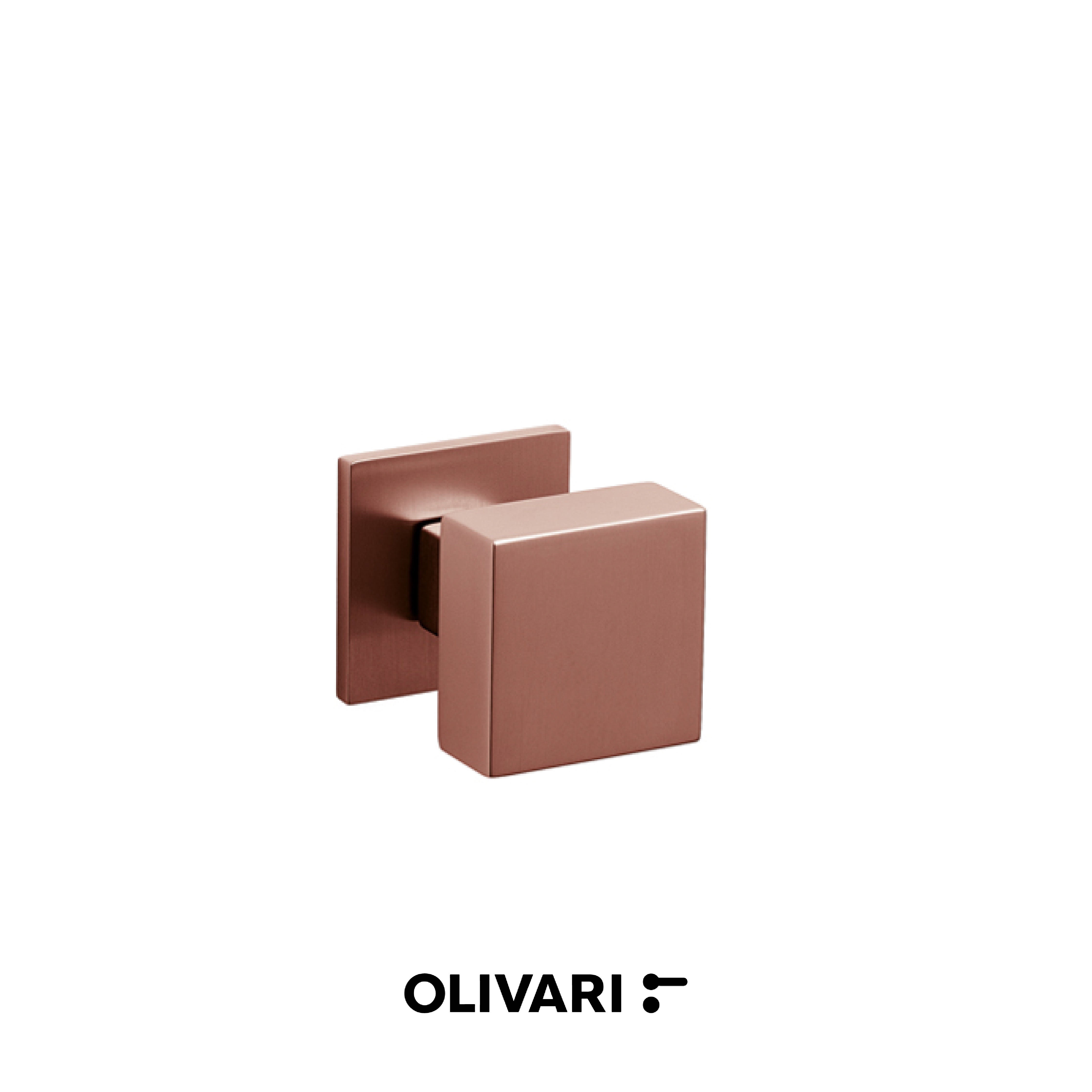 Olivari Diana Bassa - Centre door knobs