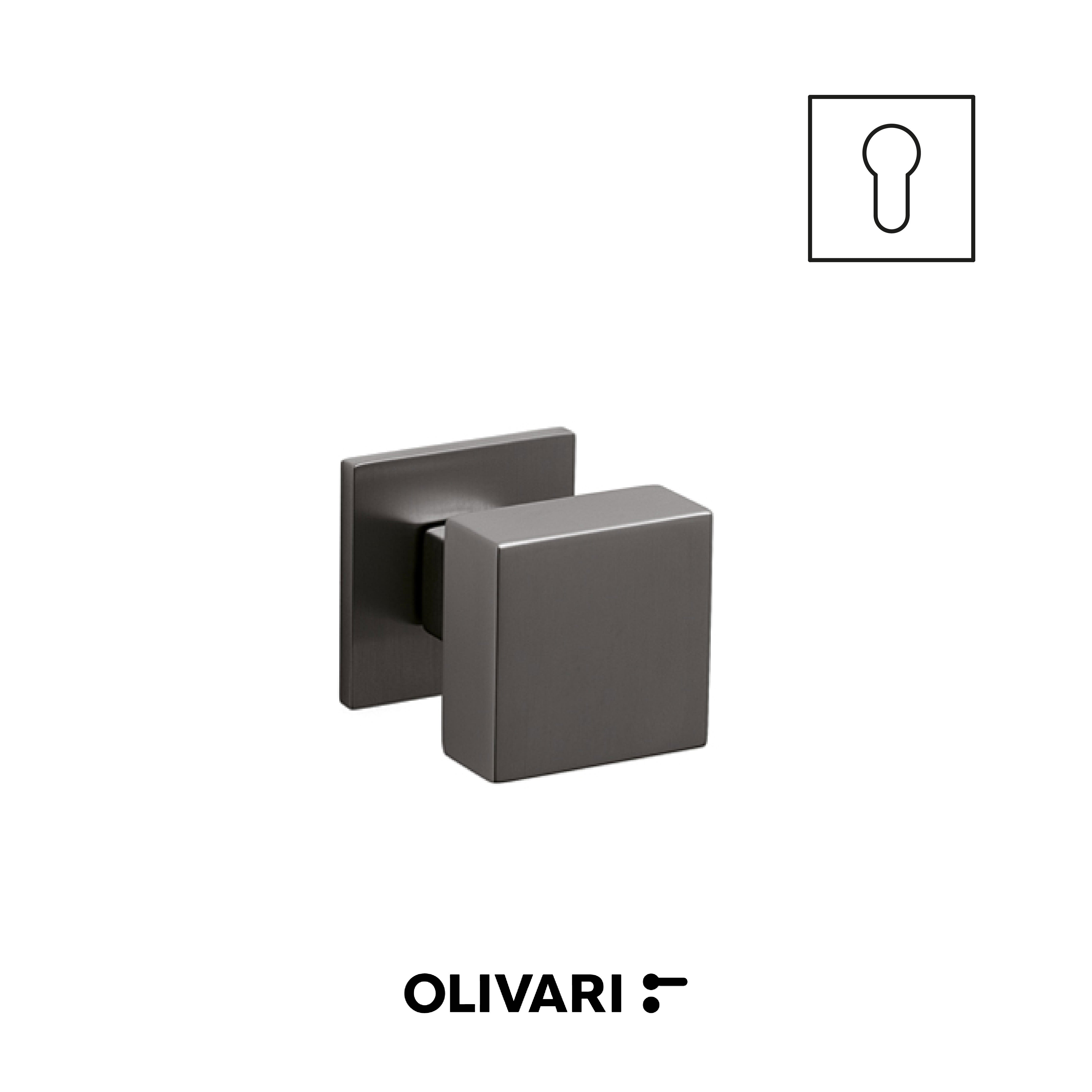 Olivari Diana Bassa - Centre door knobs