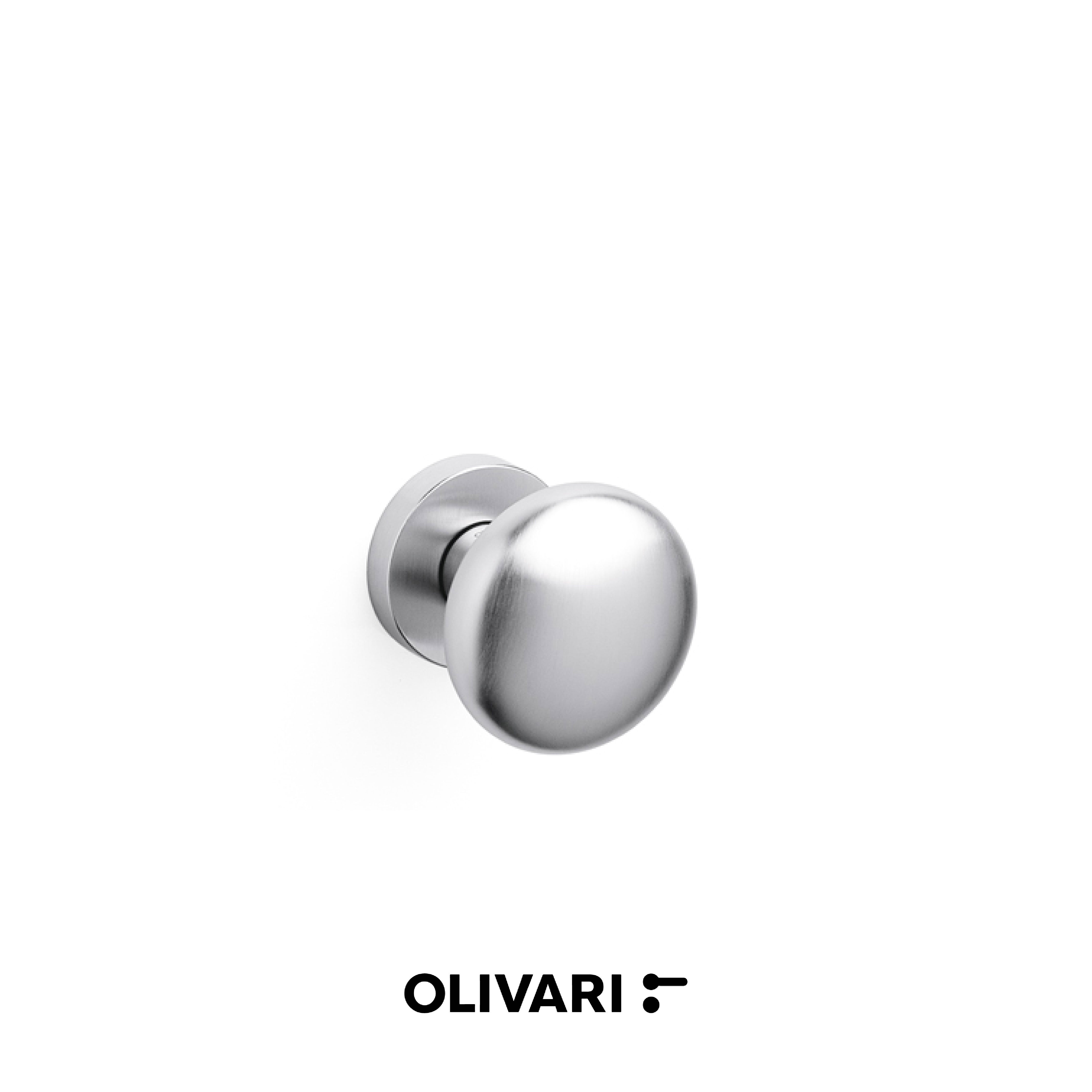 Olivari Edison Ø60 - Central Knobs for Doors