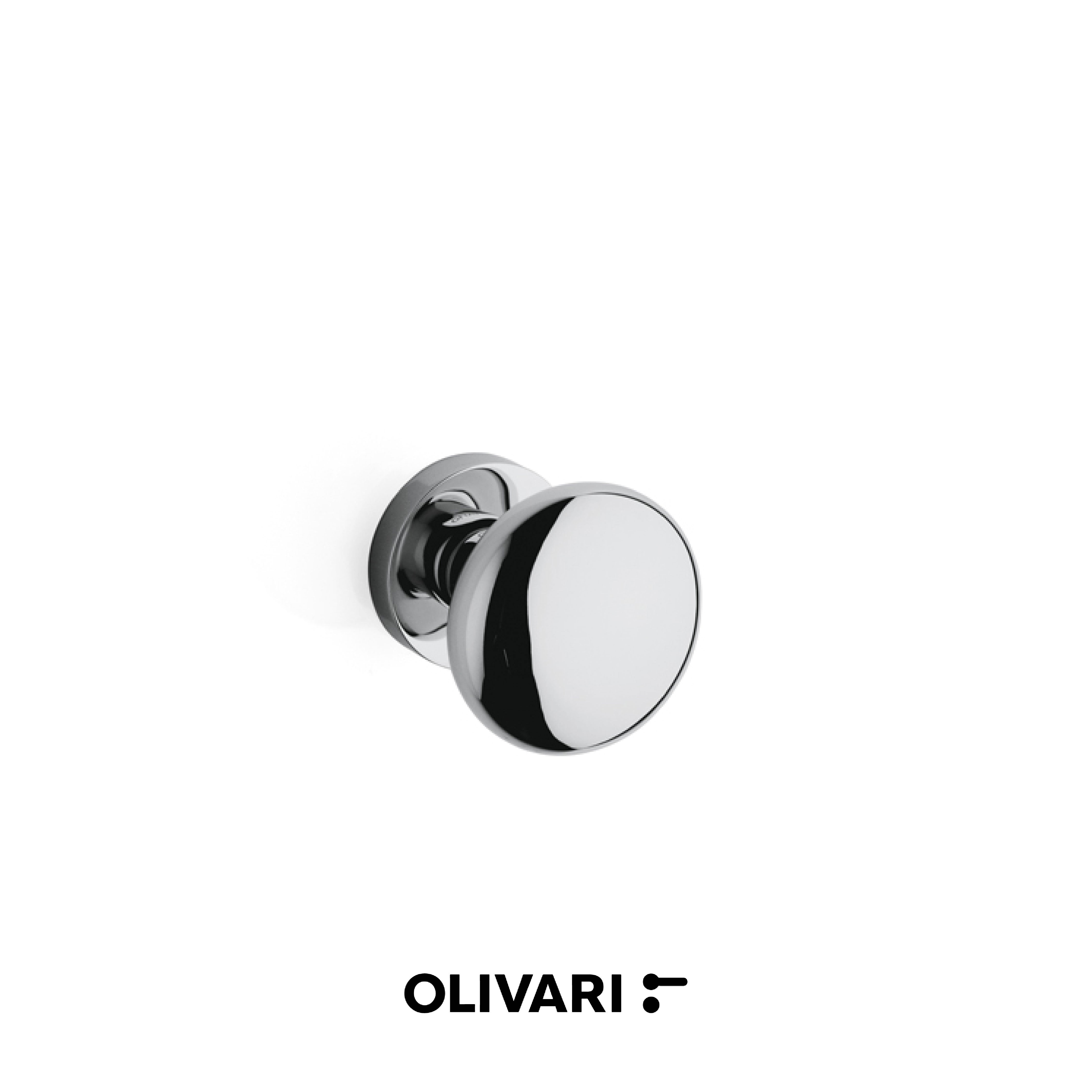 Olivari Edison Ø60 - Central Knobs for Doors