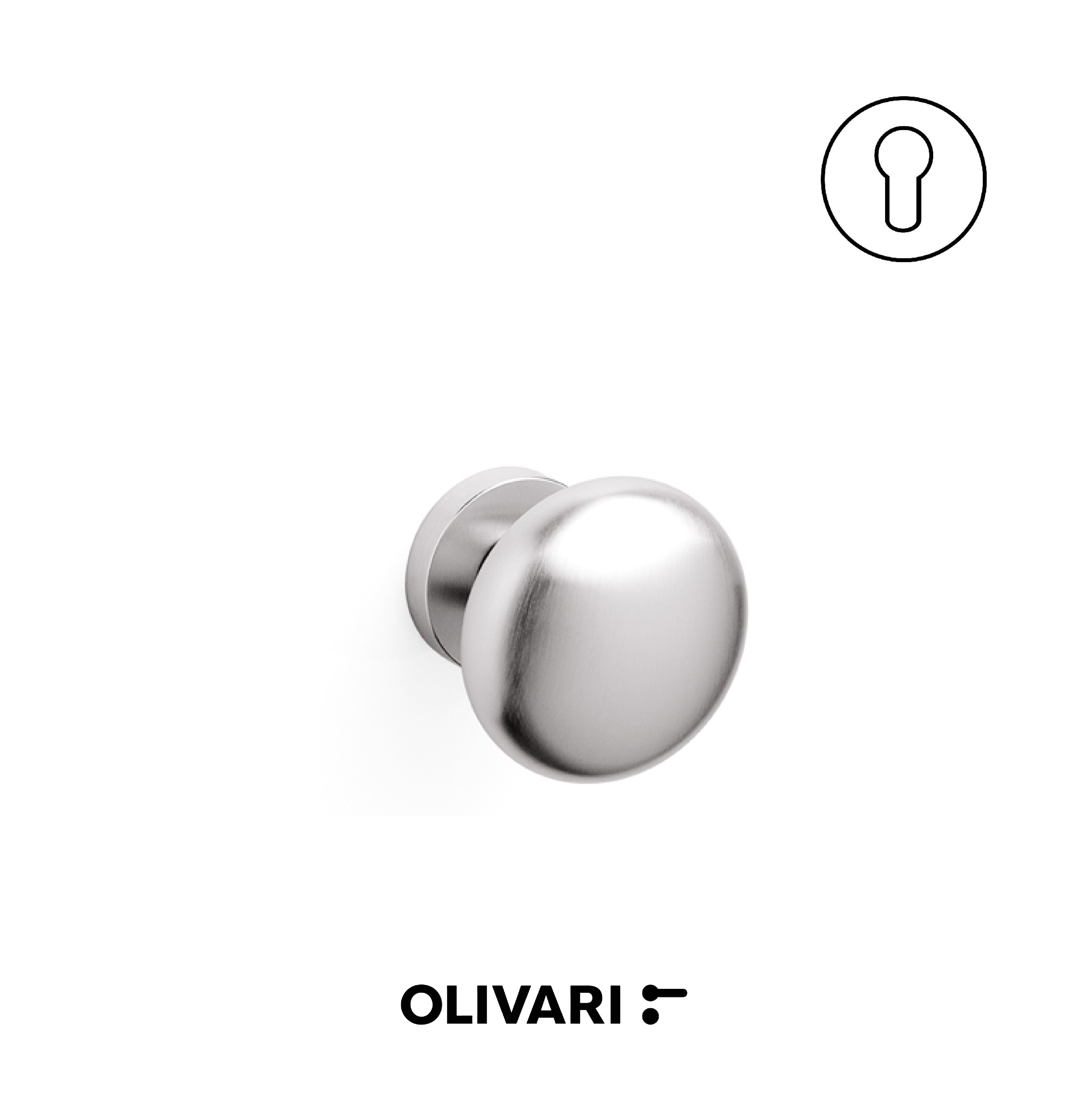 Olivari Edison Ø70 - Central Door Knobs