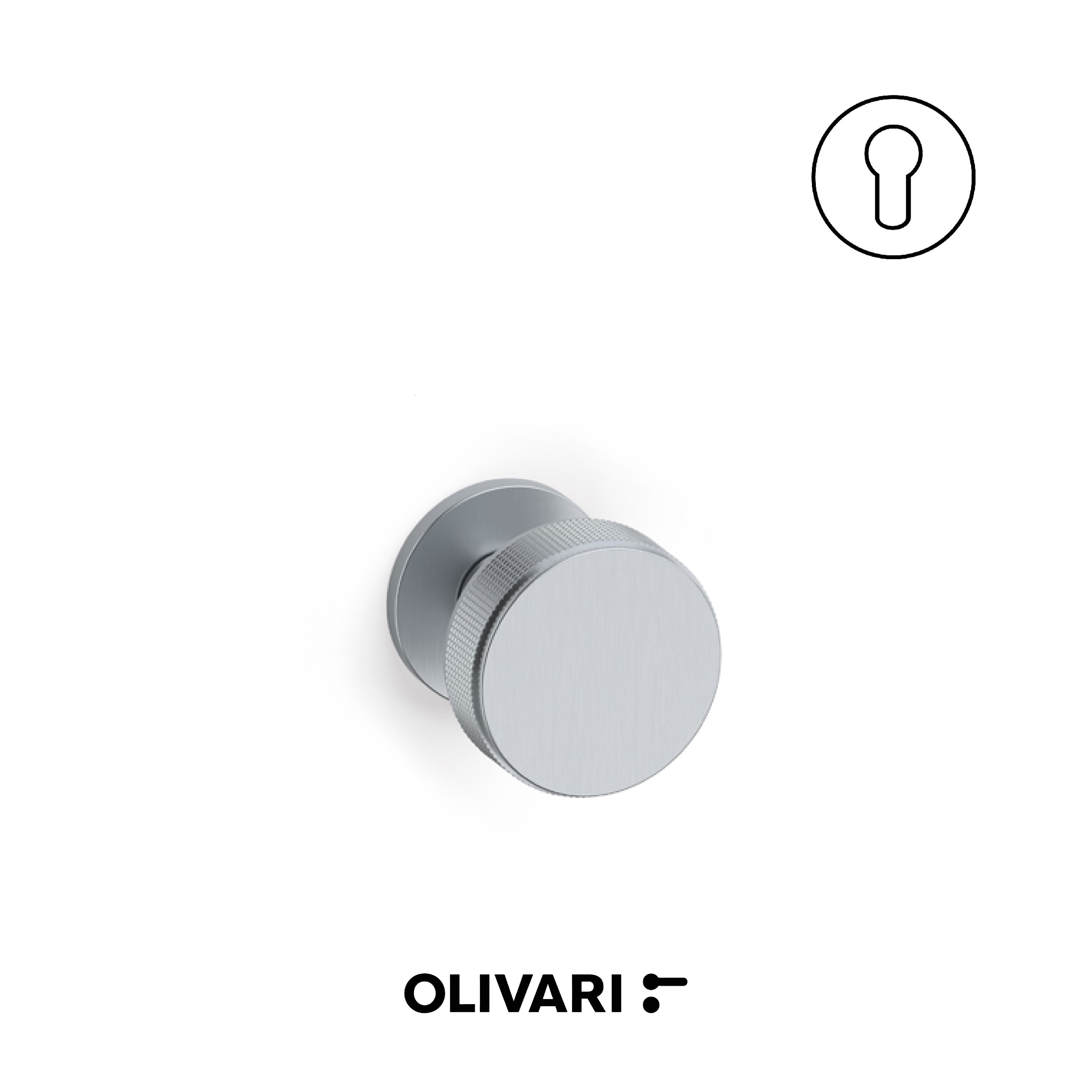 Olivari Hybrid - Centre door knobs