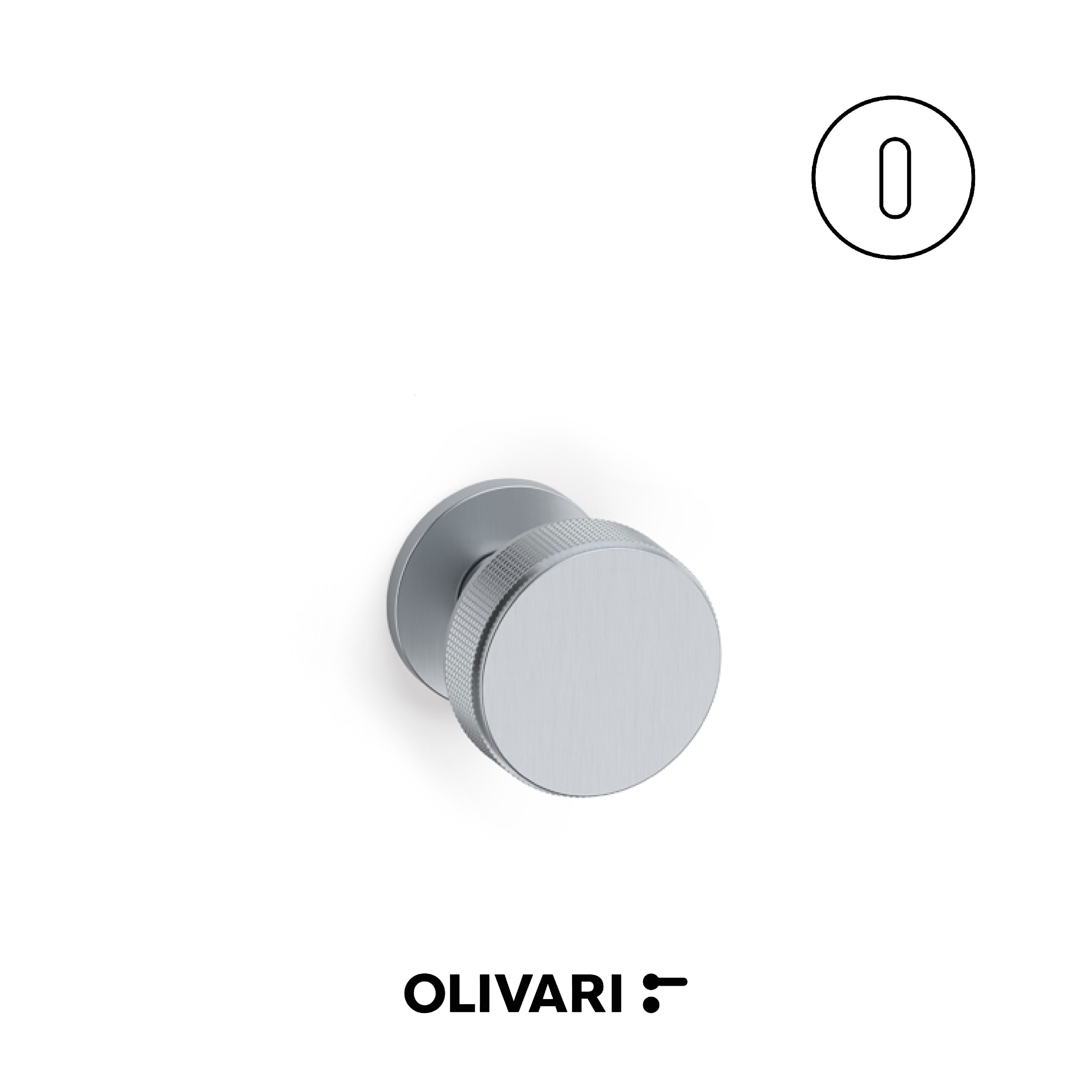 Olivari Hybrid - Centre door knobs