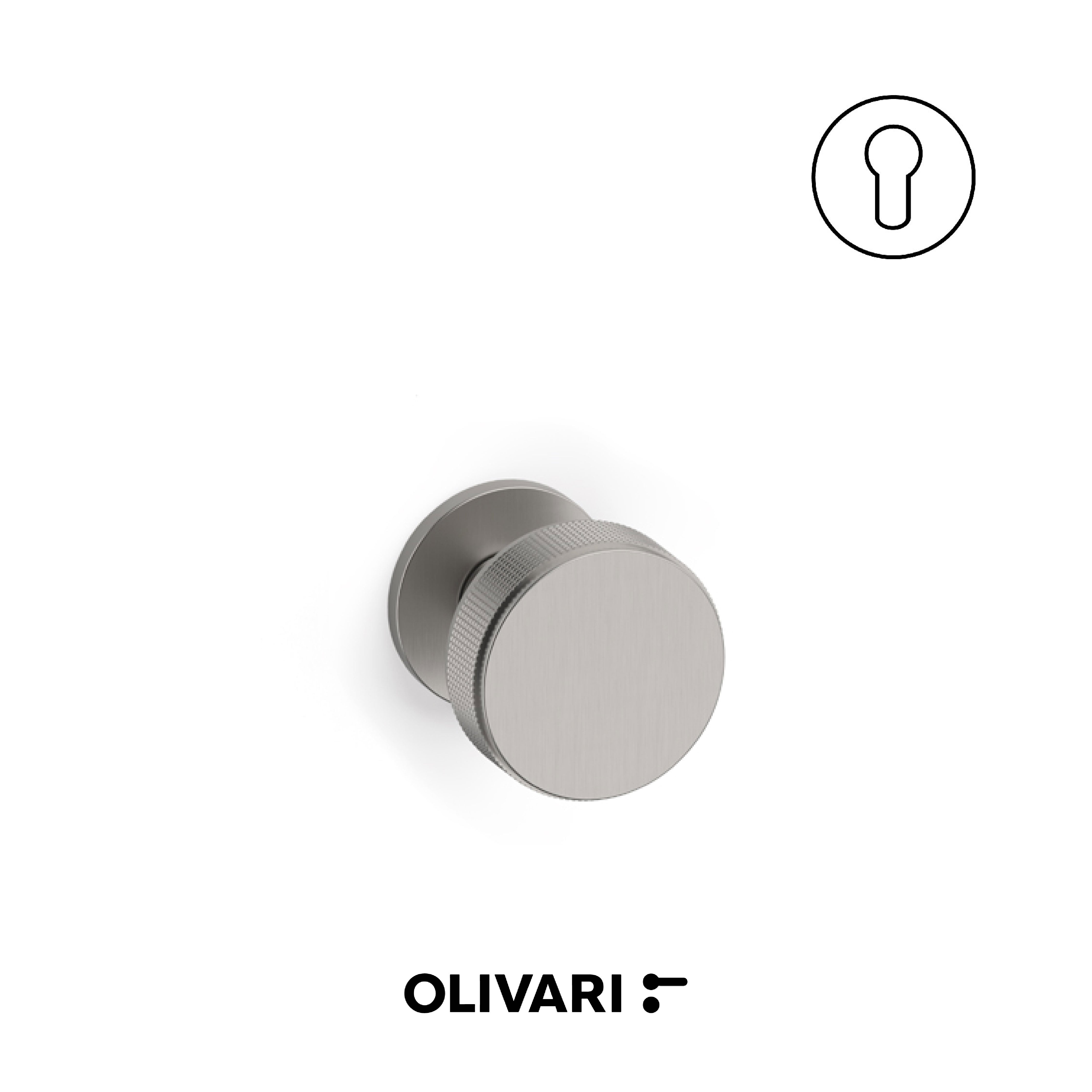 Olivari Hybrid - Centre door knobs