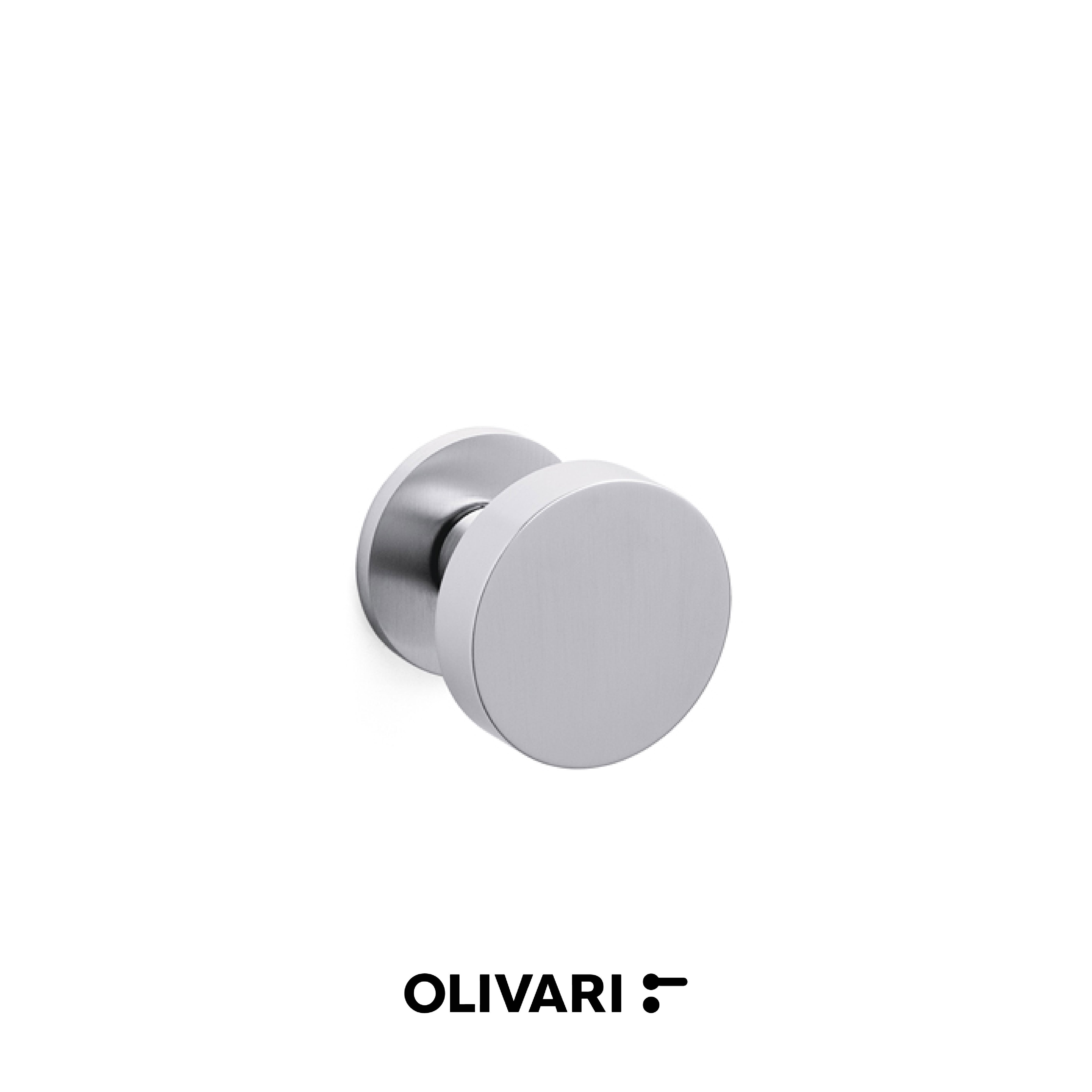 Olivari Link Bassa - Centre door knobs