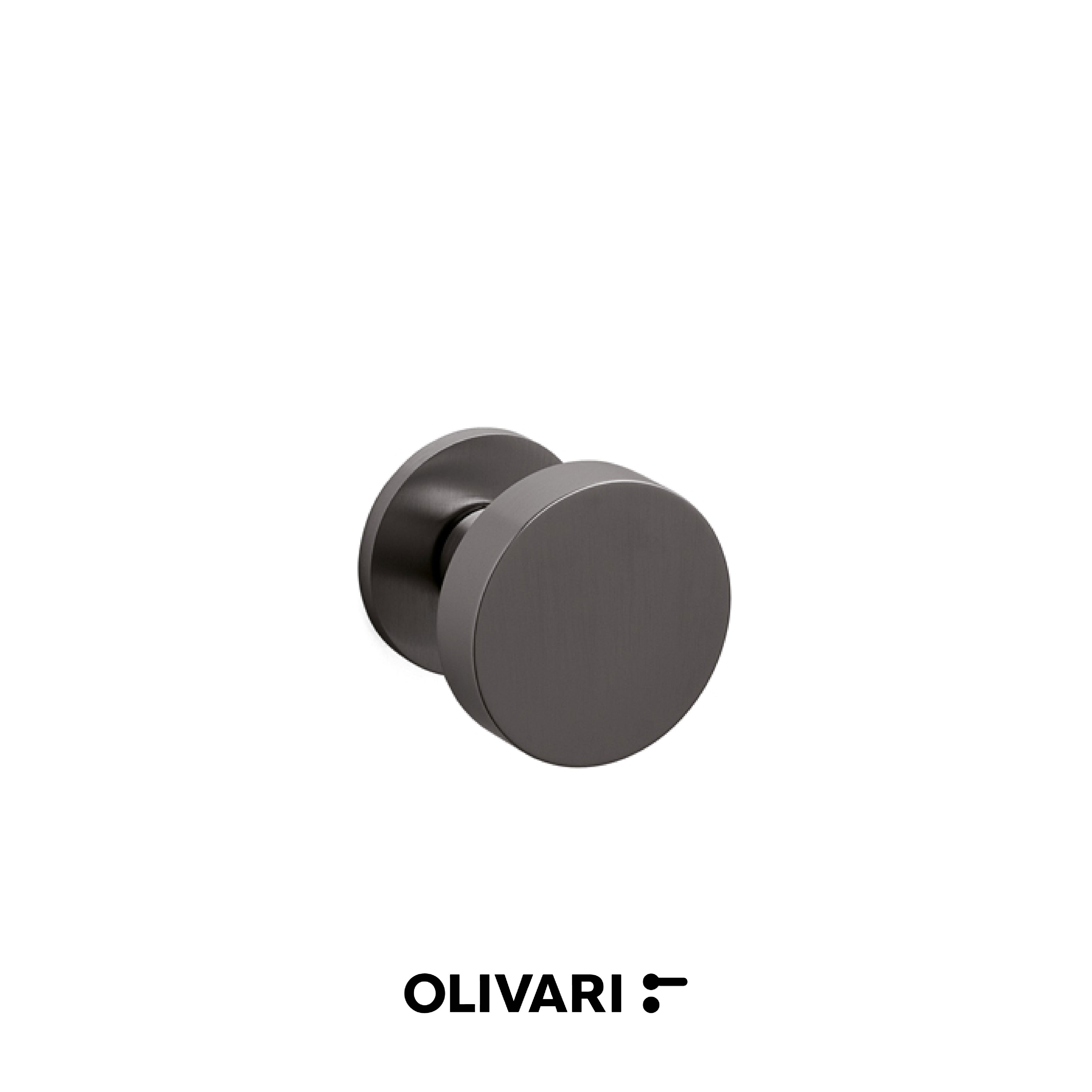 Olivari Link Bassa - Centre door knobs