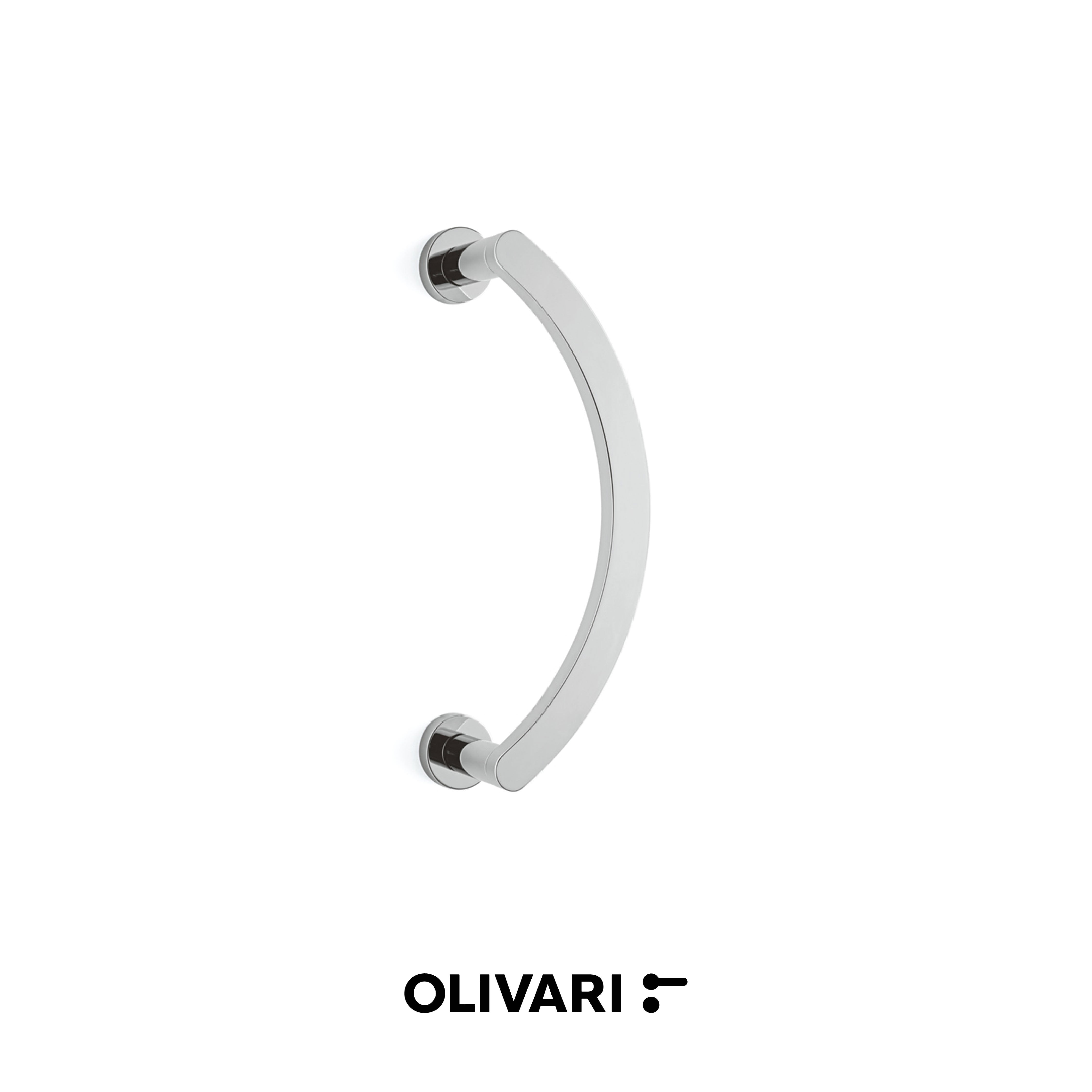 Olivari Link - Offset pull handle for doors and gates